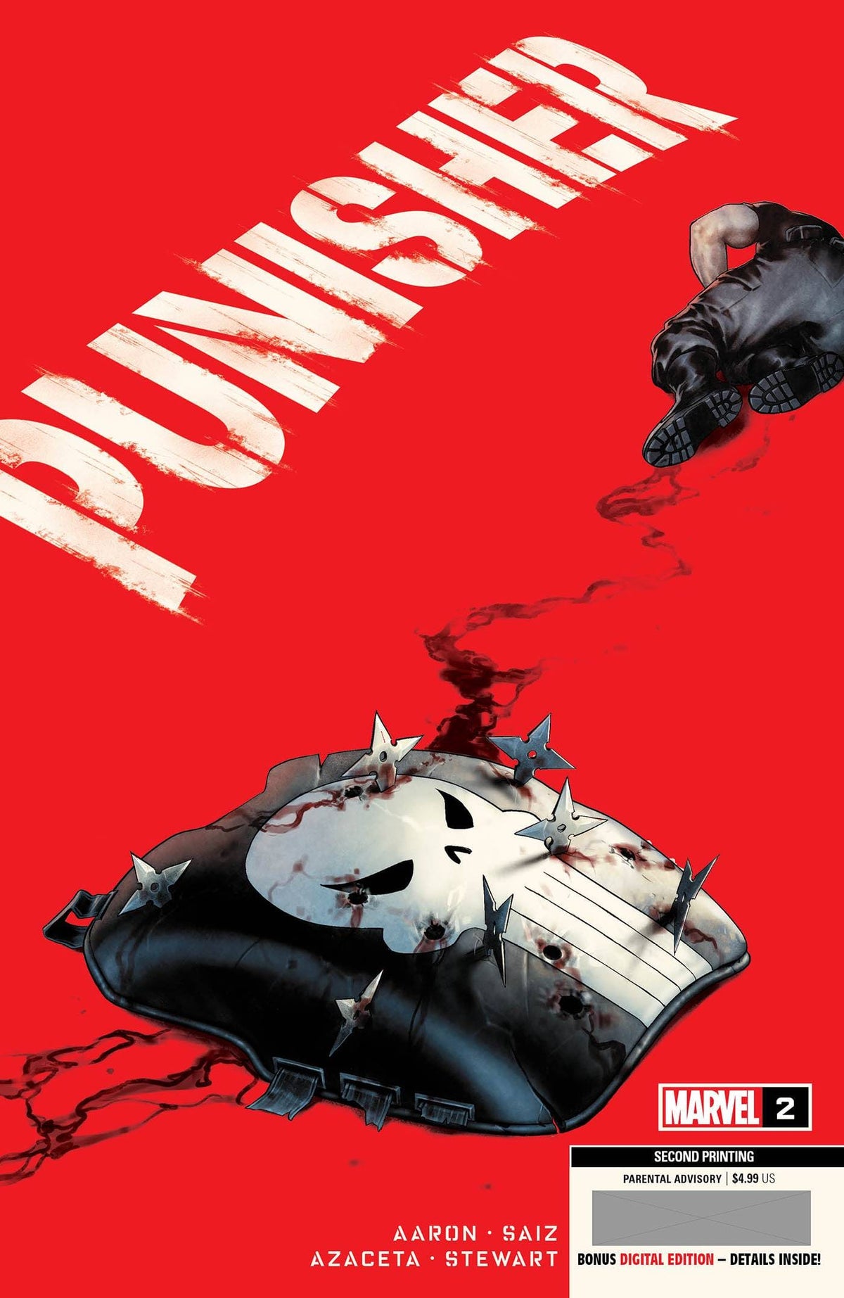 PUNISHER #2 SAIZ 2ND PRINTING - Third Eye