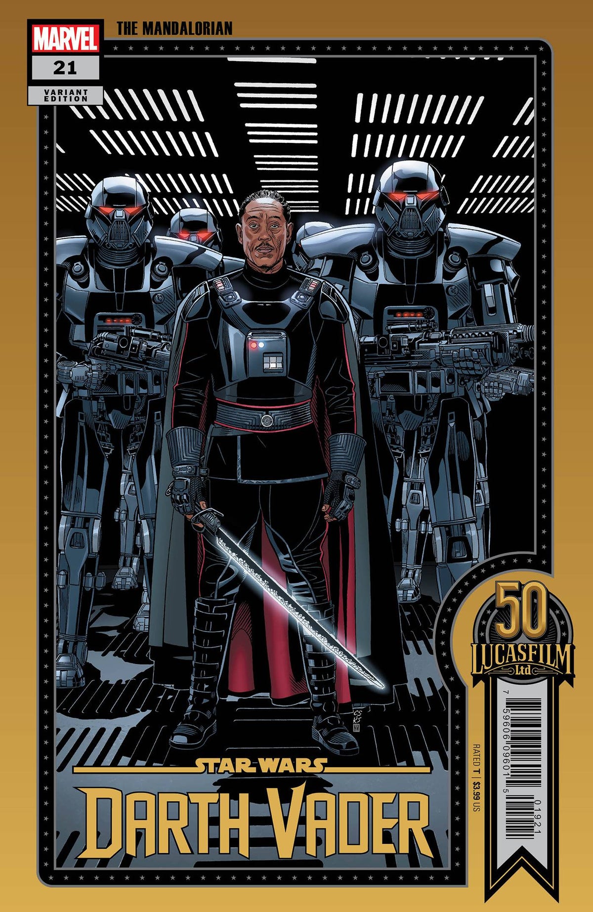 STAR WARS DARTH VADER #21 SPROUSE LUCASFILM 50TH VARIANT - Third Eye