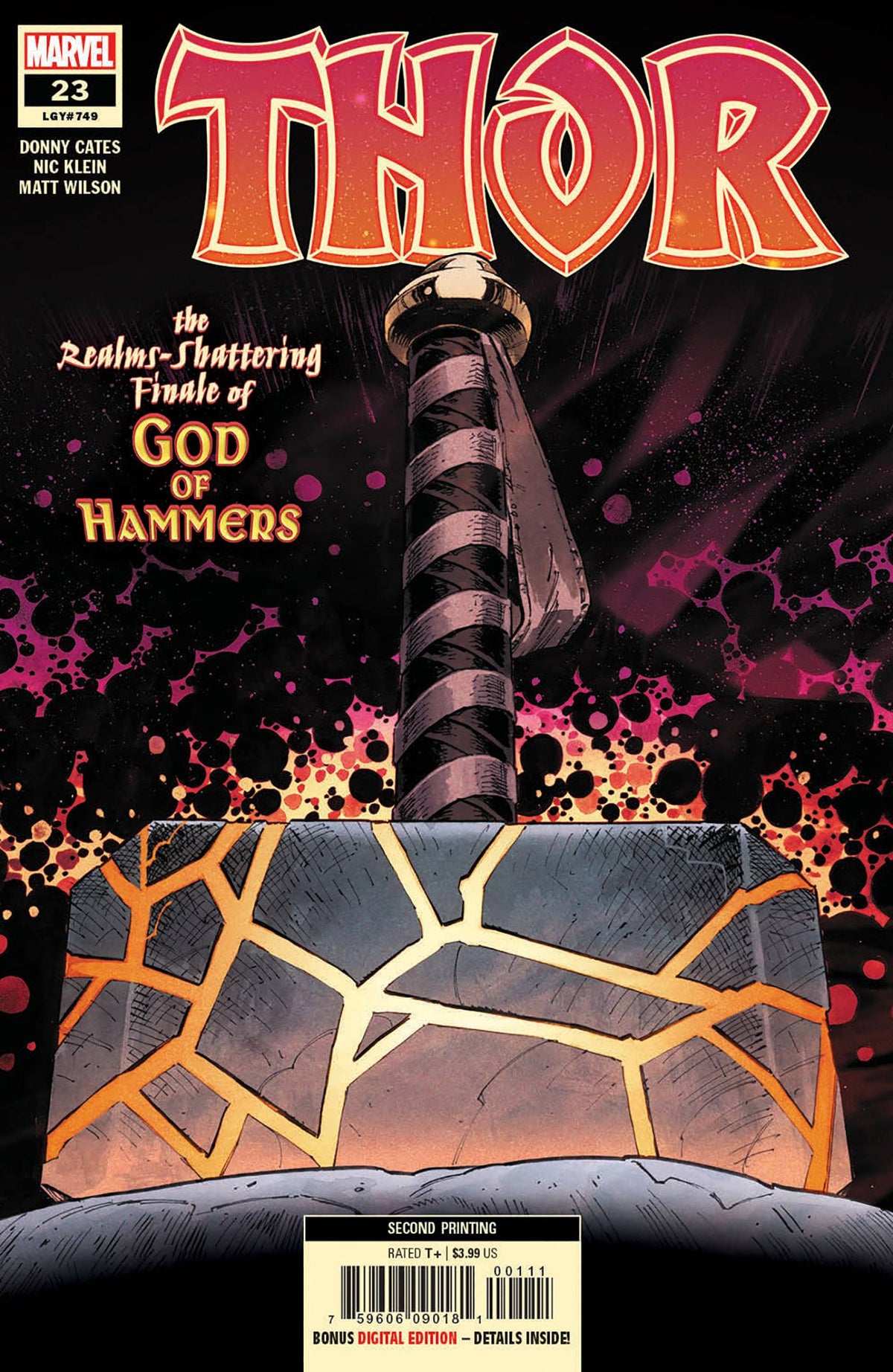 THOR #23 2ND PRINT KLEIN COVER - Third Eye