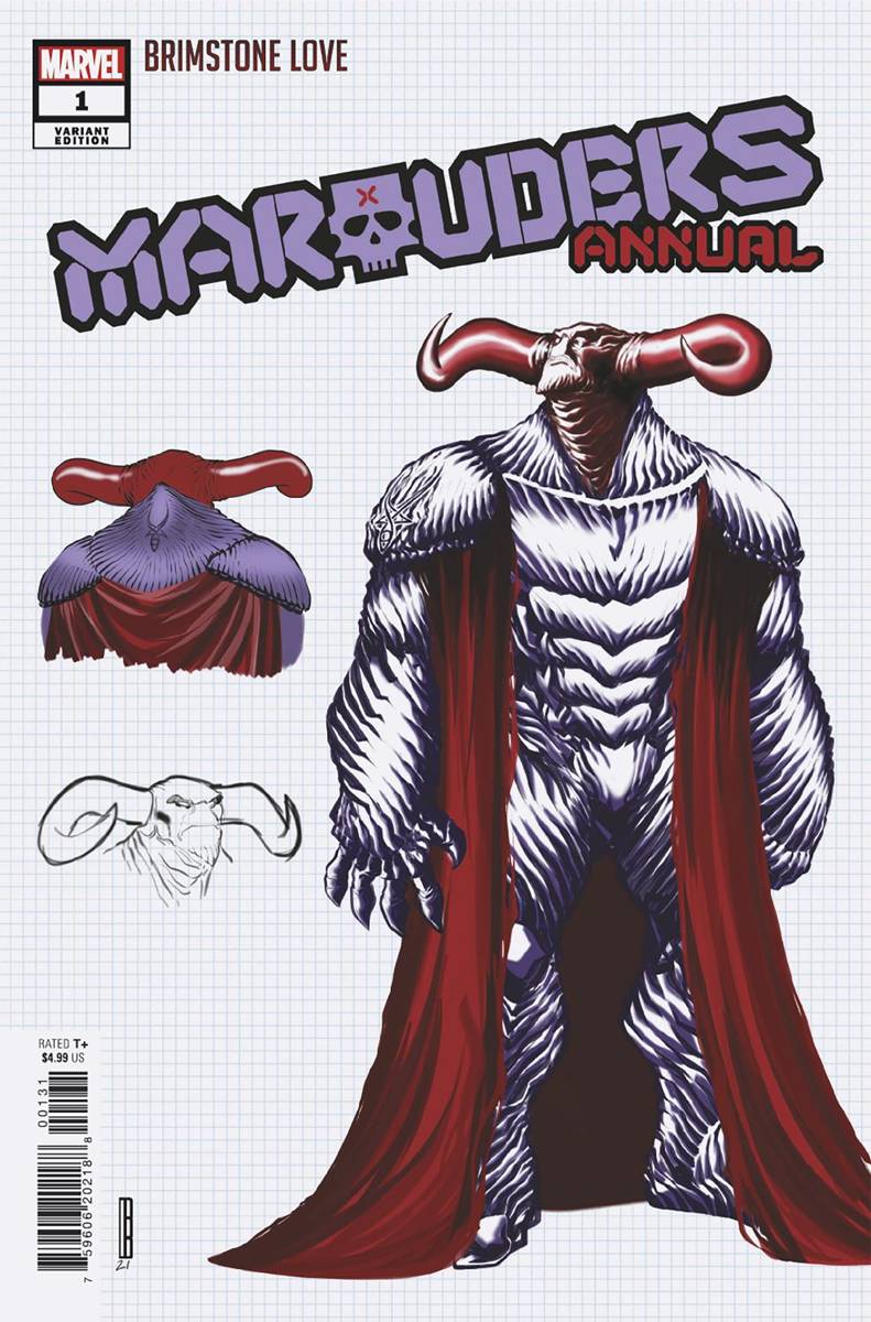 MARAUDERS ANNUAL #1 1:10 BALDEON DESIGN VARIANT - Third Eye