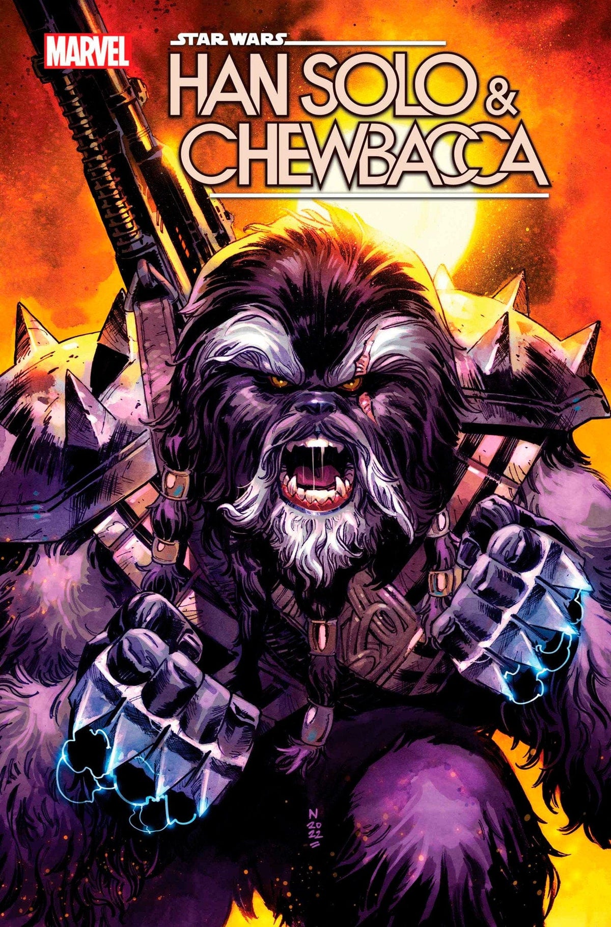 STAR WARS HAN SOLO CHEWBACCA #4 1:25 INCV KLEIN VAR - Third Eye