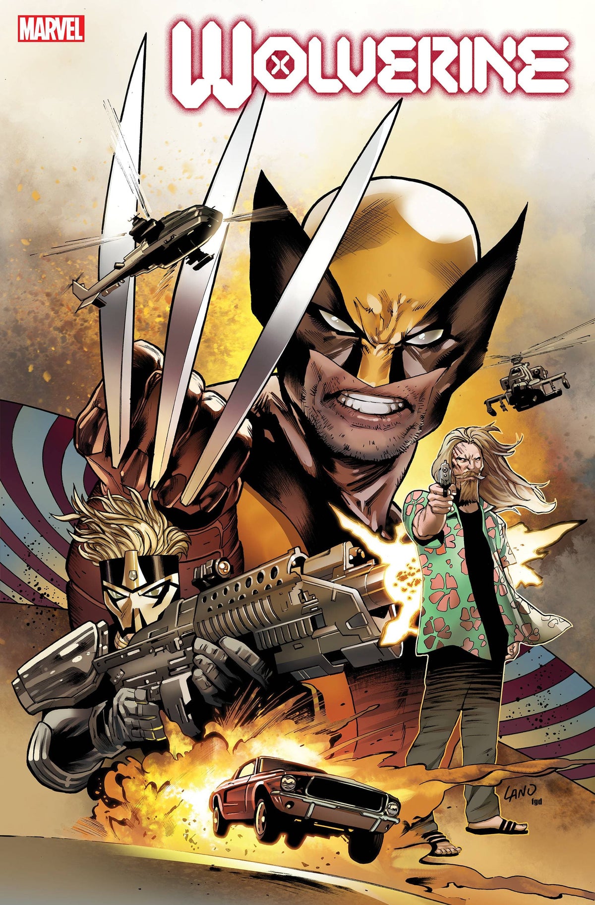 WOLVERINE #18 1:25 LAND VARIANT - Third Eye