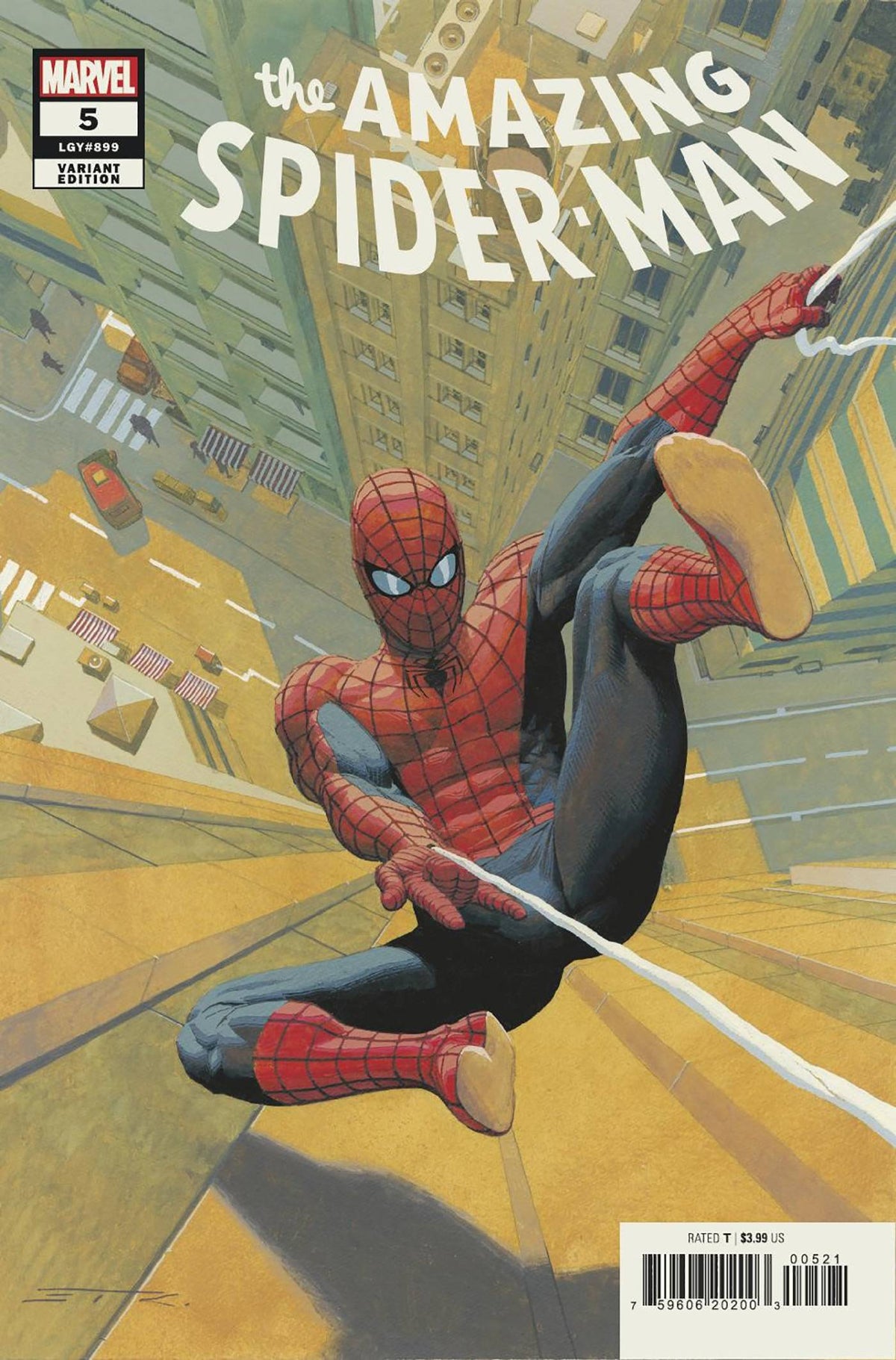 AMAZING SPIDER-MAN #5 1:50 INCV JS RIBIC VAR - Third Eye