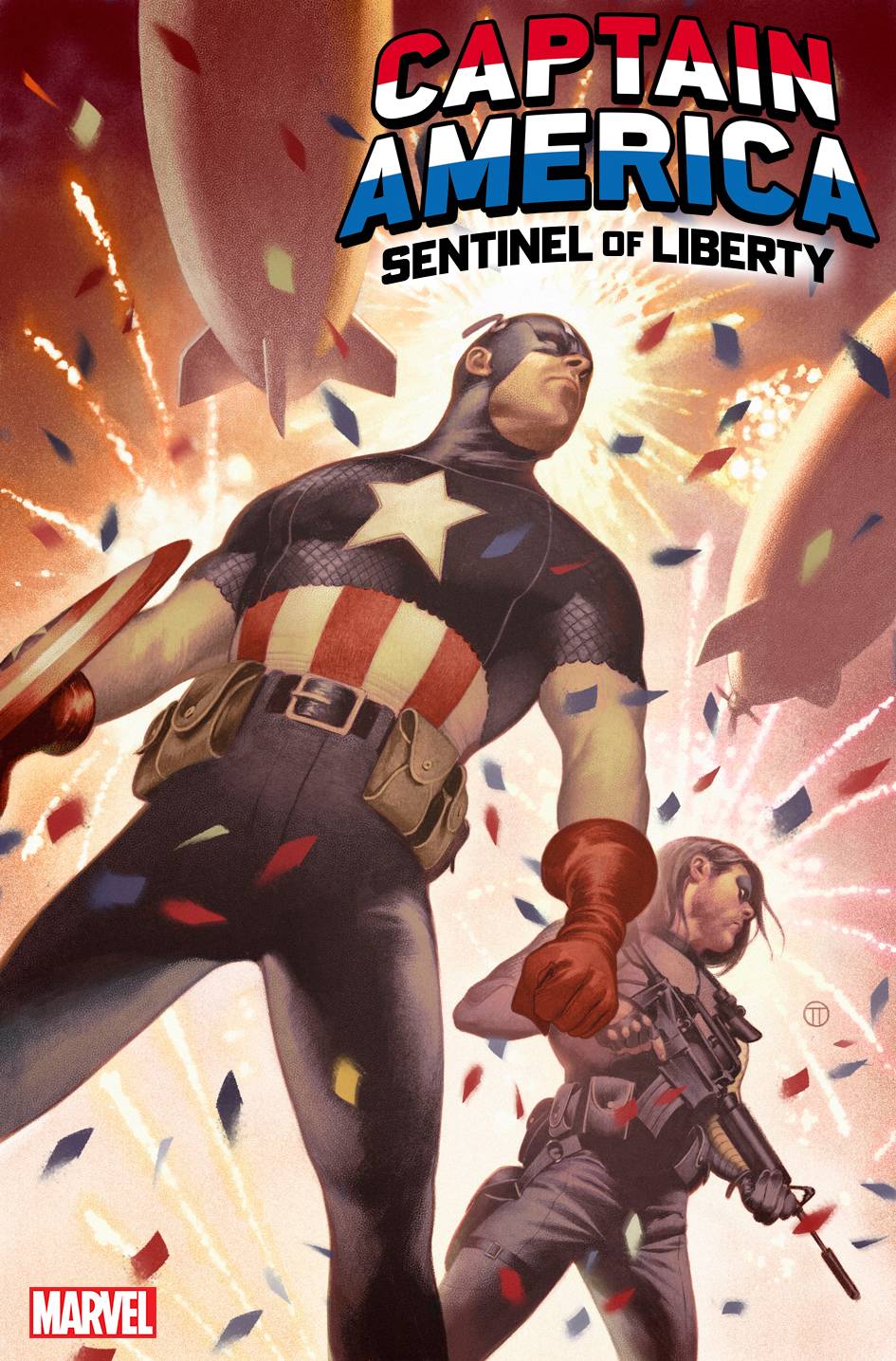 CAPTAIN AMERICA SENTINEL OF LIBERTY #1 1:50 INCV TEDESCO - Third Eye