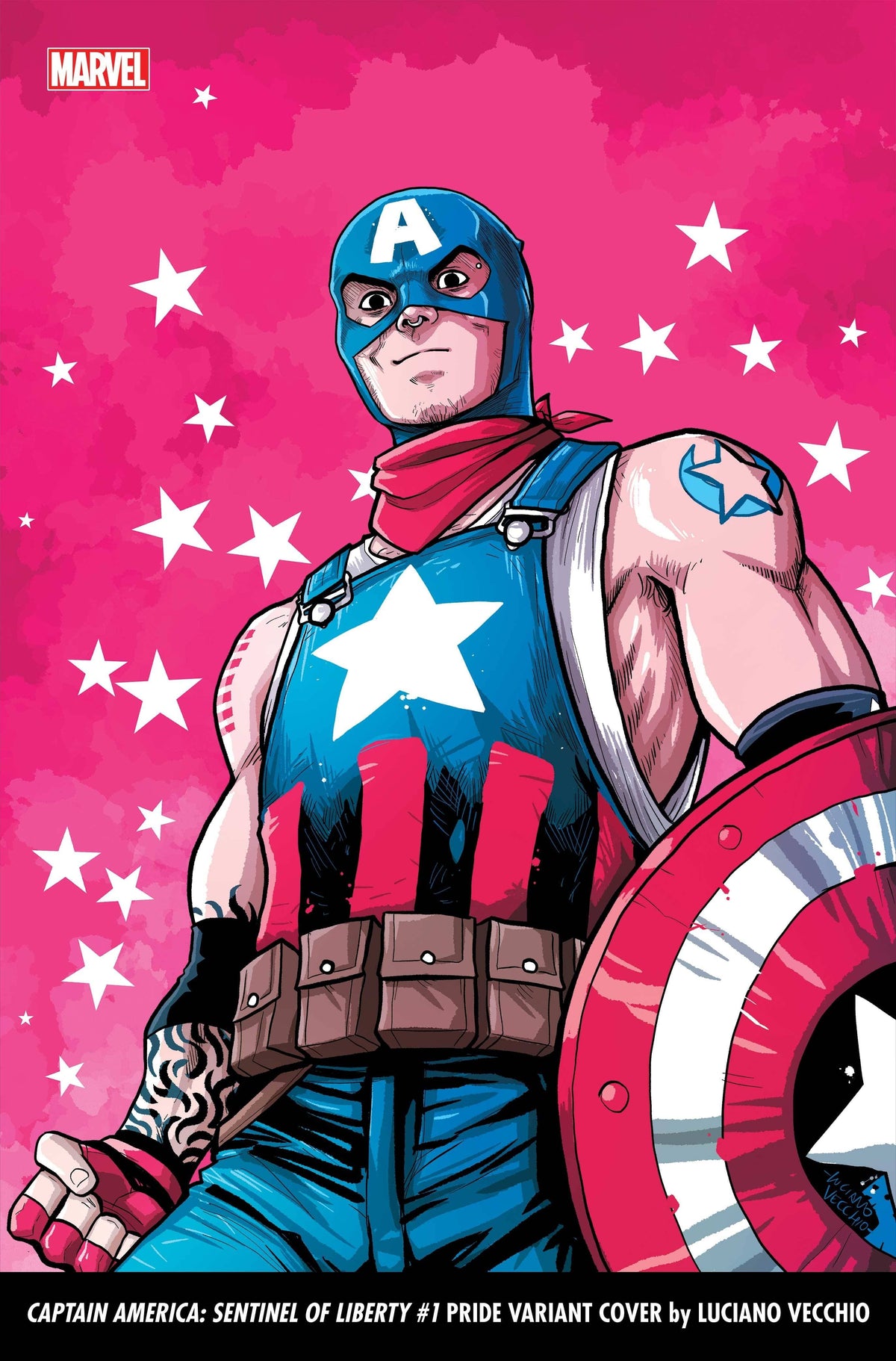 CAPTAIN AMERICA SENTINEL OF LIBERTY #1 VECCHIO PRIDE VAR - Third Eye