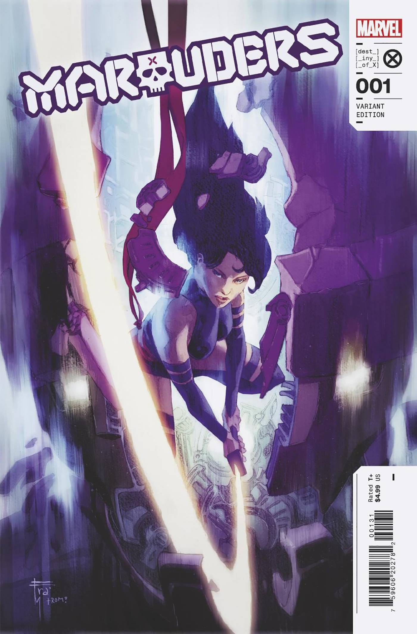 MARAUDERS #1 MOBILI VARIANT SIGNED BY WRITER STEVE ORLANDO