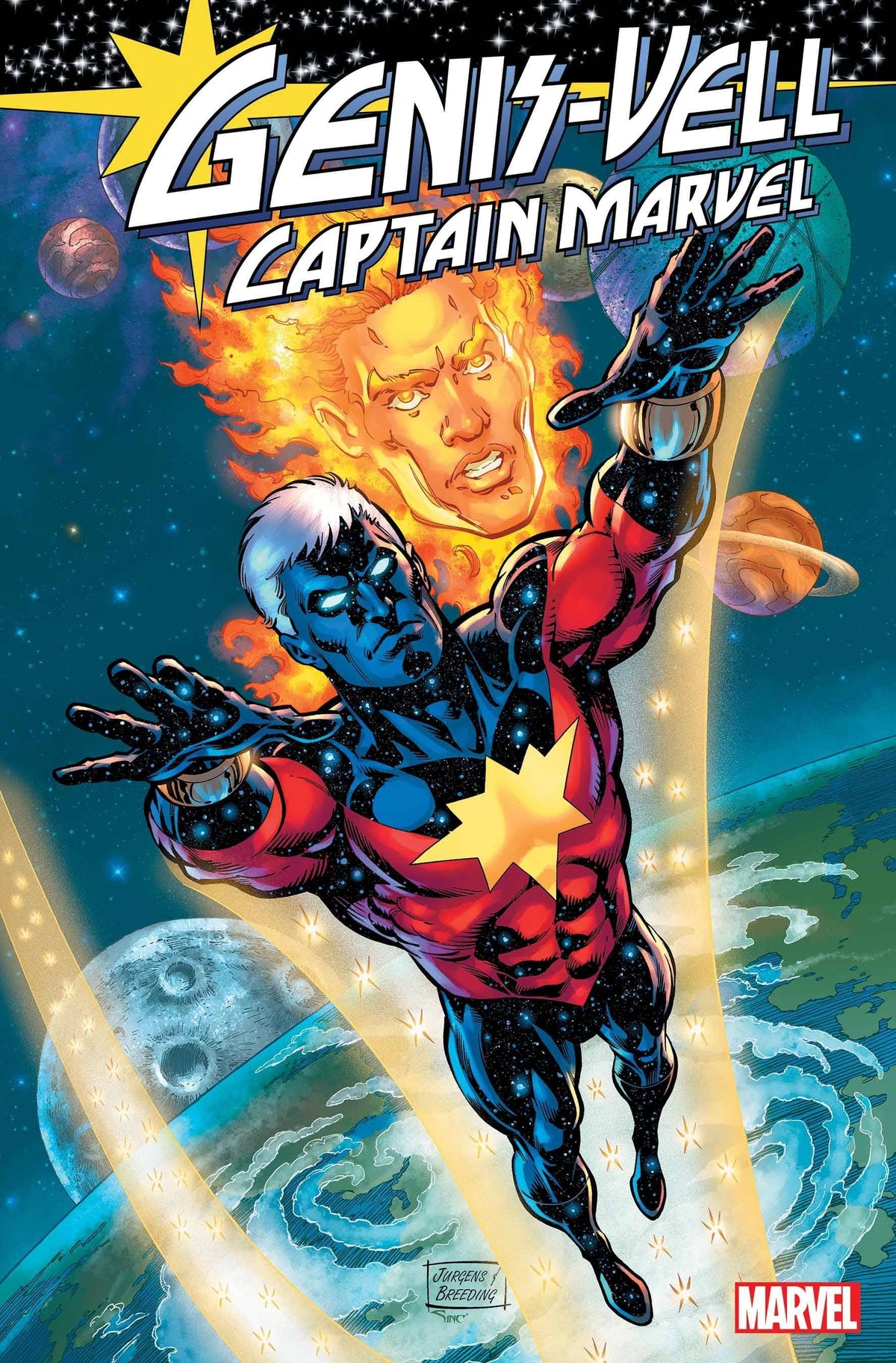 GENIS-VELL CAPTAIN MARVEL #1 (OF 5) JURGENS VAR - Third Eye