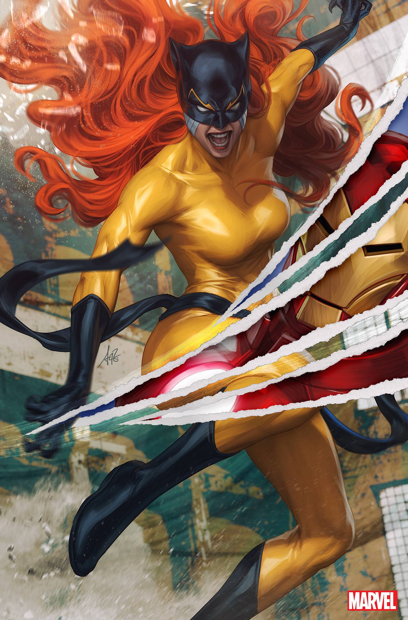 IRON MAN HELLCAT ANNUAL #1 1:100 INCV ARTGERM VIRGIN VAR