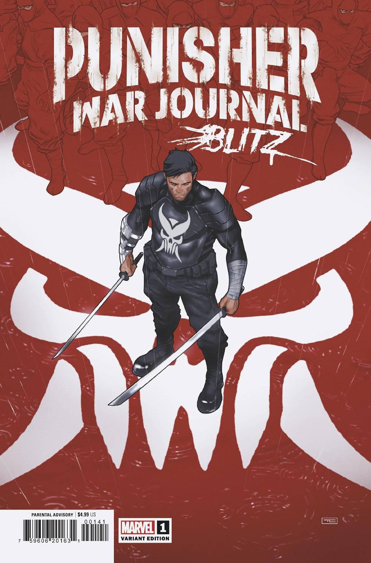 PUNISHER WAR JOURNAL BLITZ #1 1:25 INCV CLARKE VAR - Third Eye