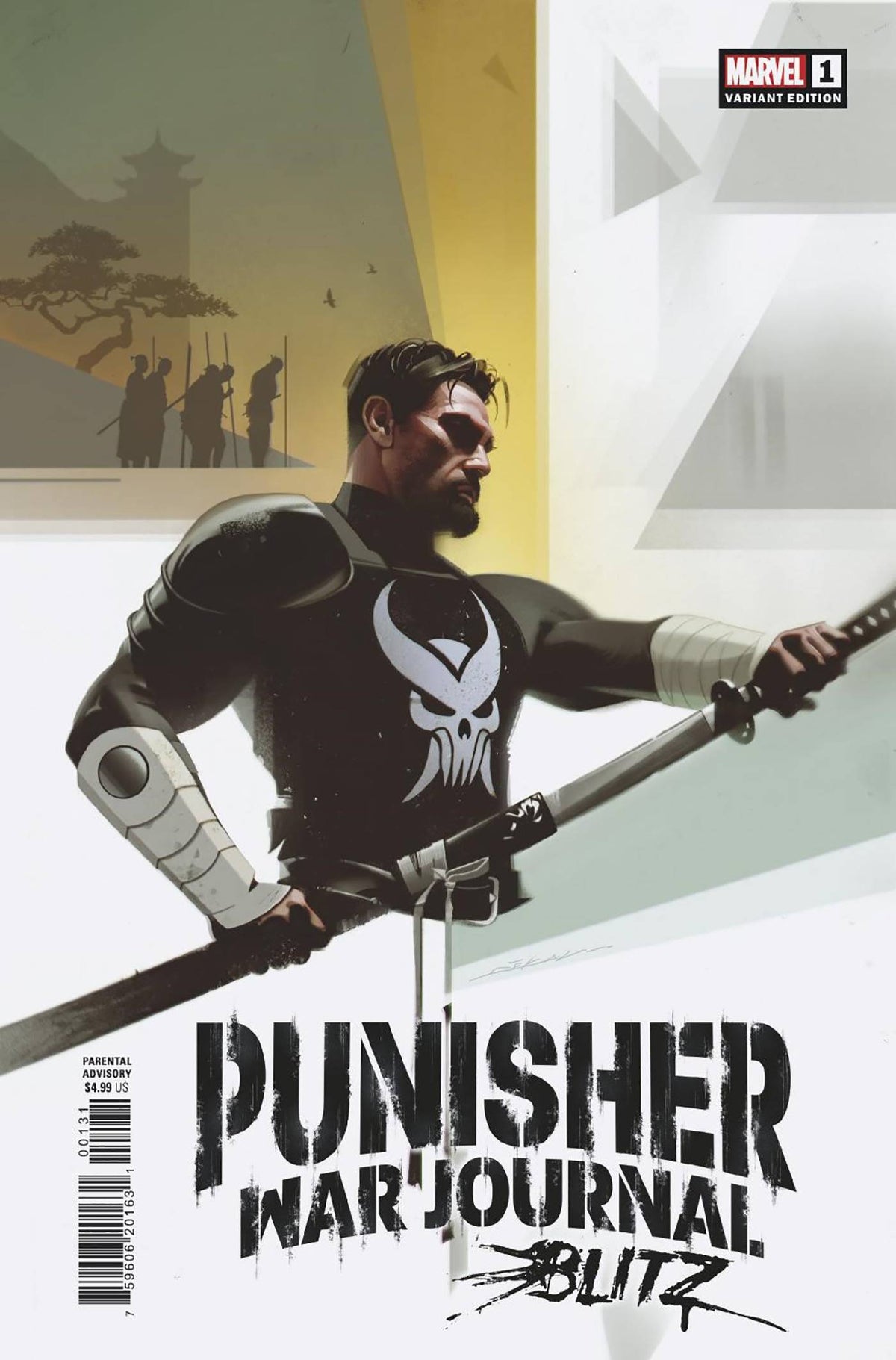 PUNISHER WAR JOURNAL BLITZ #1 DEKAL VAR - Third Eye