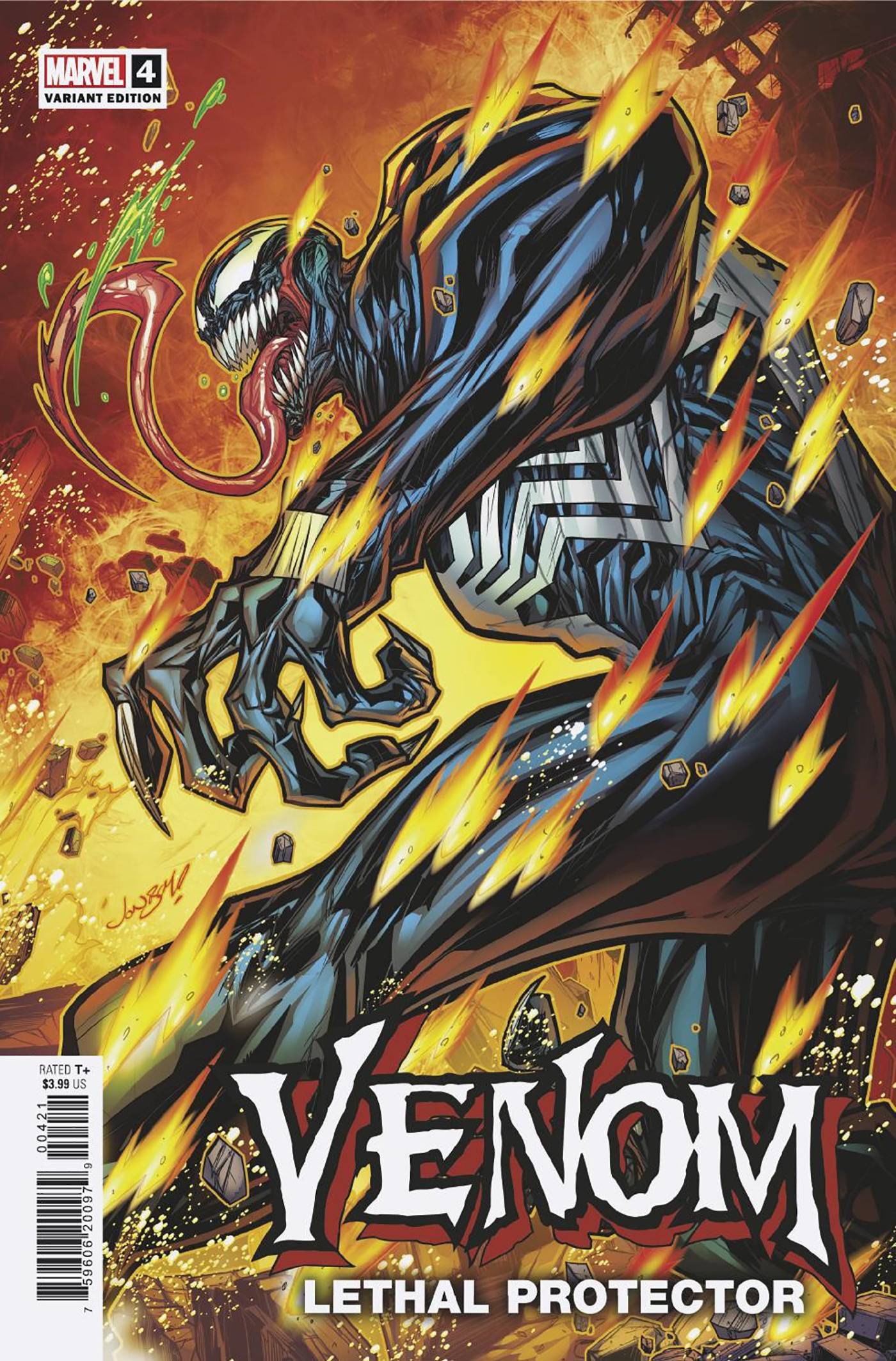 VENOM LETHAL PROTECTOR #4 (OF 5) MEYERS VAR