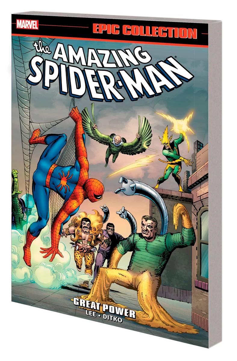 MARVEL PRH Graphic Novel Amazing Spider-Man Epic Collect TP Great Power New Ptg 9781302946852 FEB221076