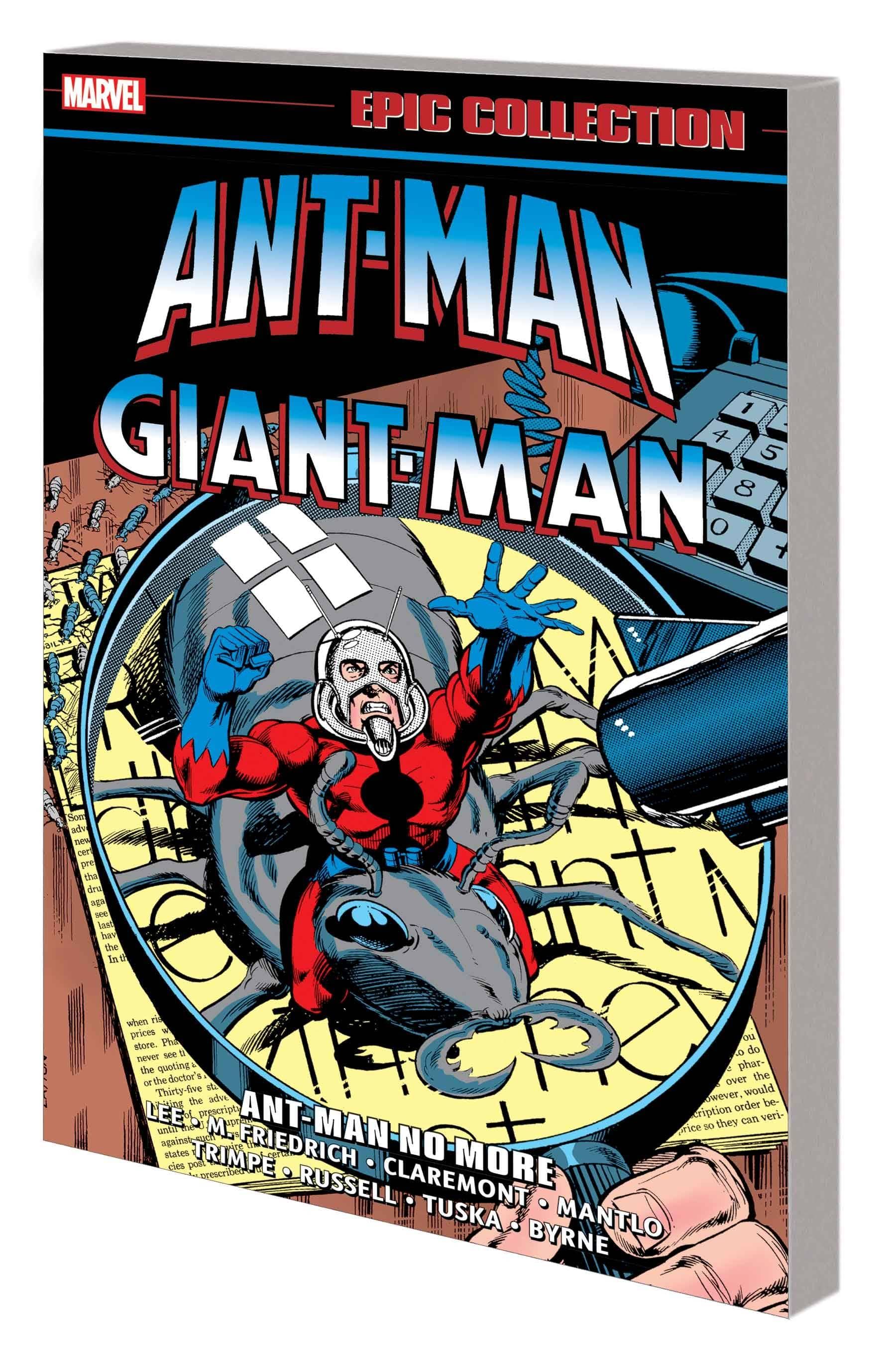 MARVEL PRH Graphic Novel Ant-Man Giant-Man Epic Collection TP Ant-Man No More 9781302949655 OCT221037