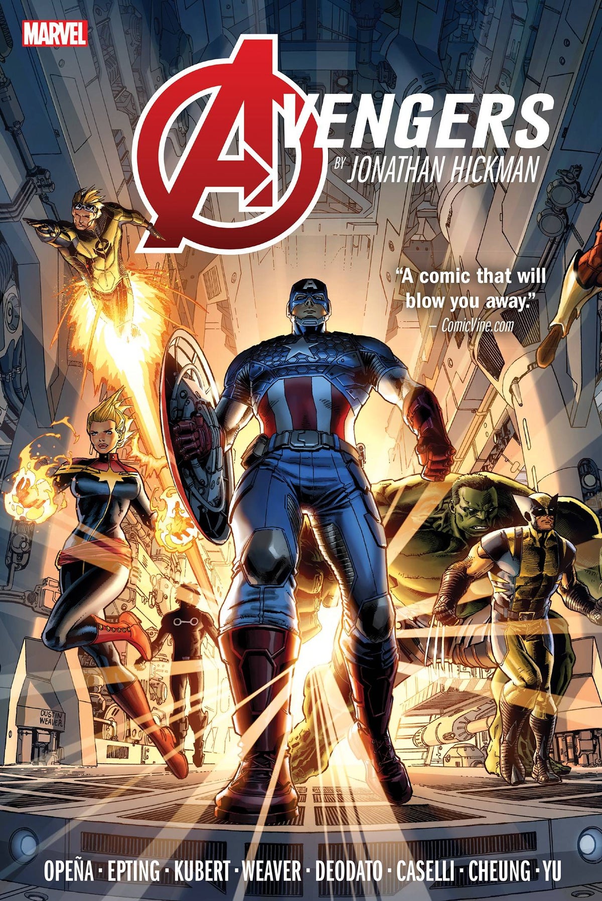 MARVEL PRH Graphic Novel Avengers By Jonathan Hickman Omnibus HC Vol 01 Weaver Cvr 9781302945473 OCT210978