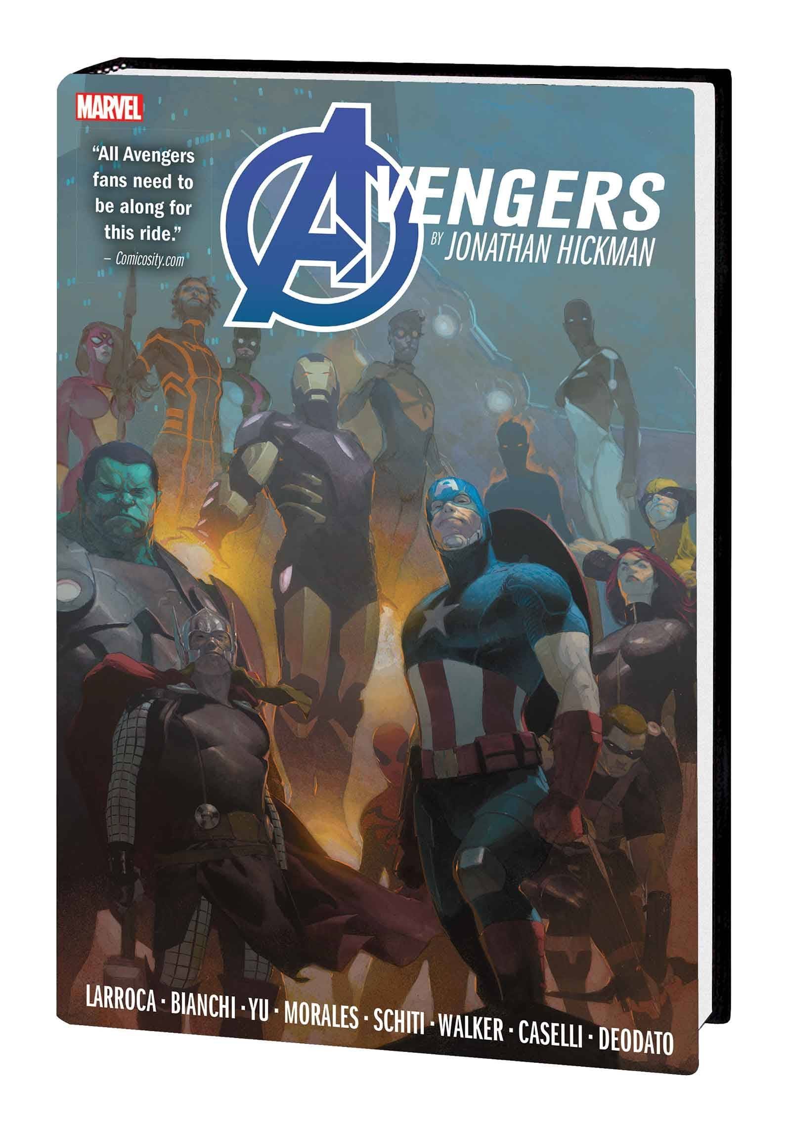 MARVEL PRH Graphic Novel Avengers By Jonathan Hickman Omnibus HC Vol 02 Ribic Cvr 9781302945497 AUG220975