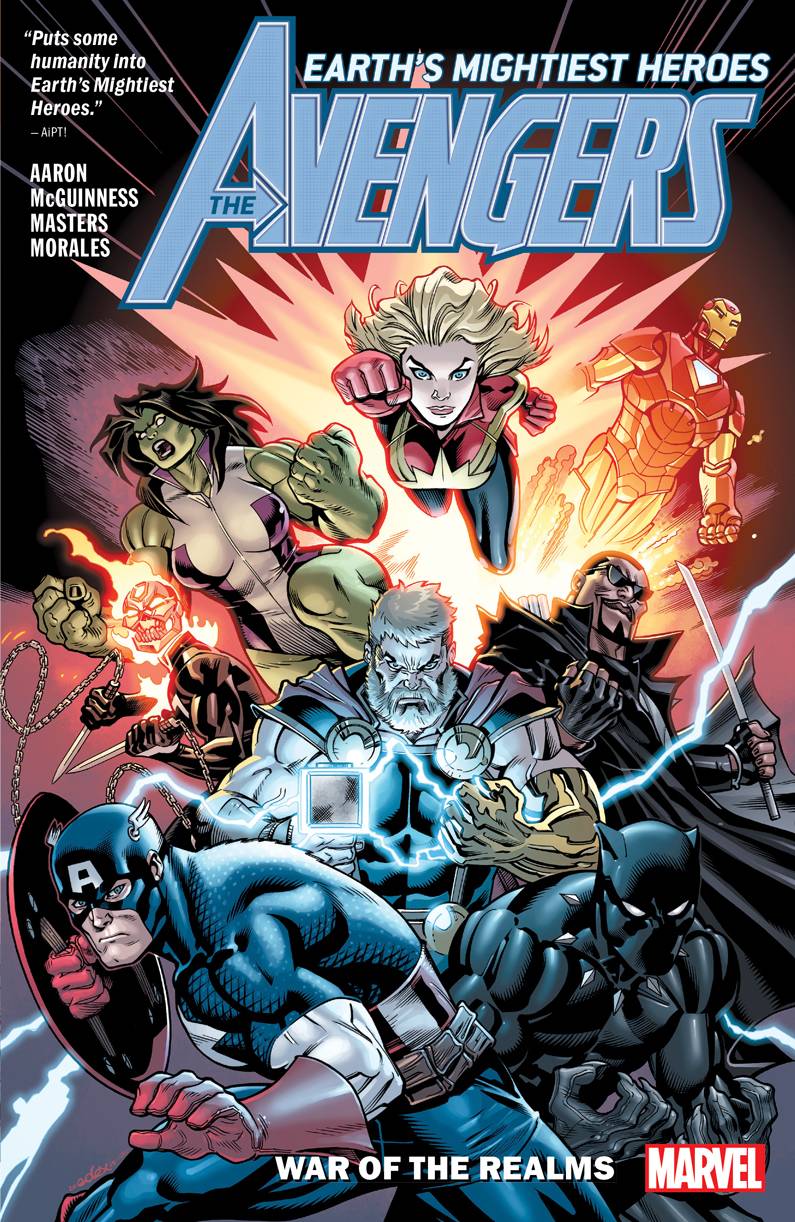 MARVEL PRH Graphic Novel Avengers By Jason Aaron TP Vol 04 War Of Realms 9781302914622 SEP190981
