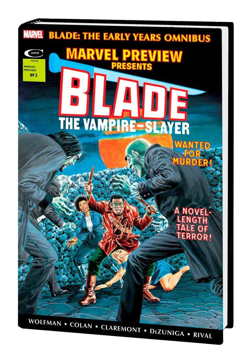 MARVEL PRH Graphic Novel Blade Early Years Omnibus HC Morrow DM Var 9781302950248 MAY230977