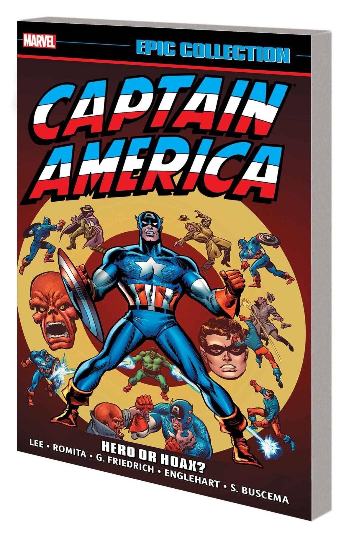 MARVEL PRH Graphic Novel Captain America Epic Collection TP Hero Or Hoax New Ptg 9781302946821 APR221087