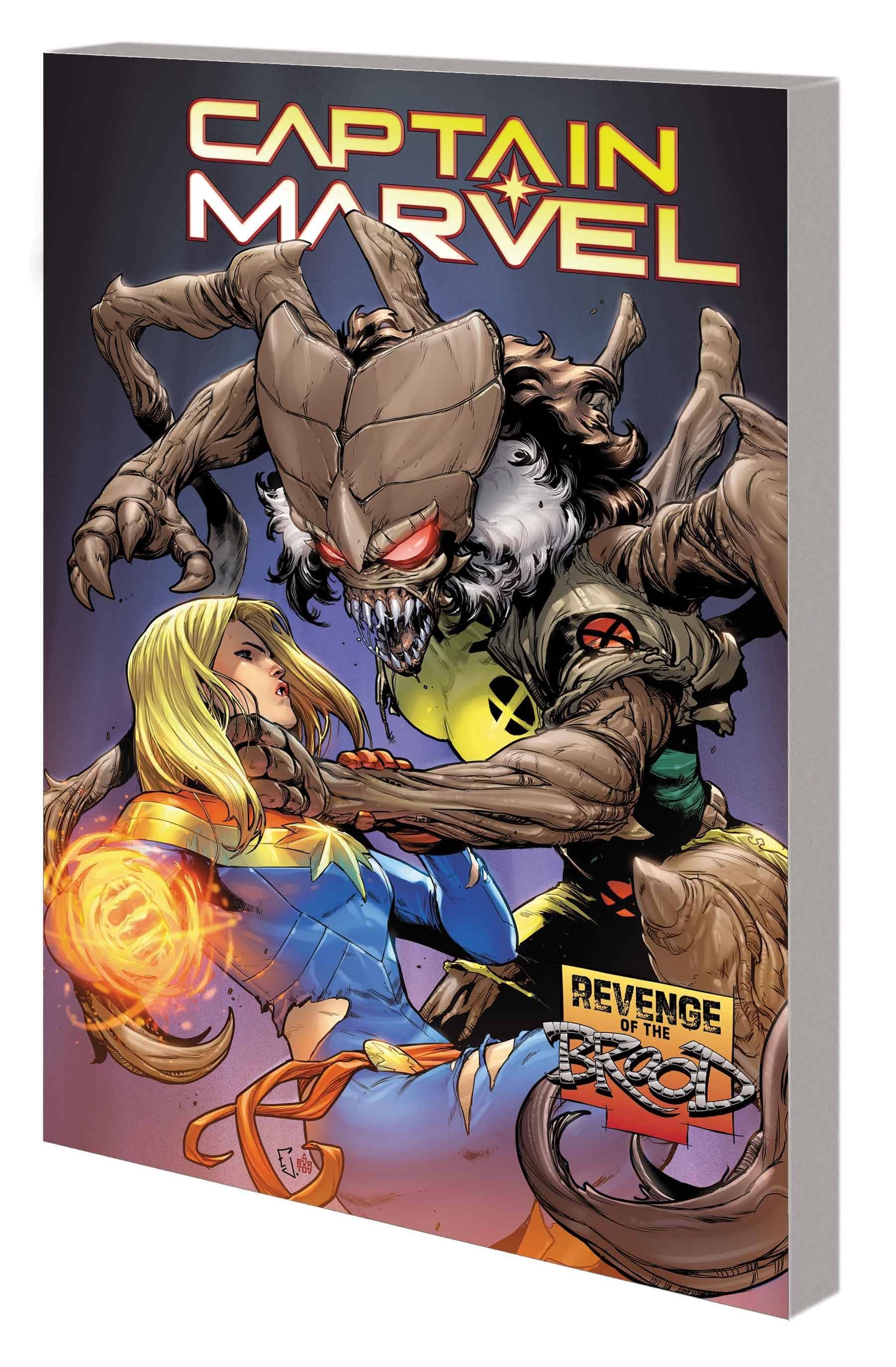 MARVEL PRH Graphic Novel Captain Marvel TP Vol 09 Revenge Of The Brood Part I 9781302947620 FEB230935