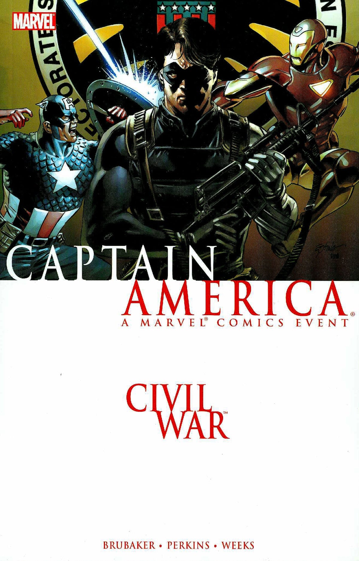 MARVEL PRH Graphic Novel Civil War Captain America TP 9780785127987 FEB072199