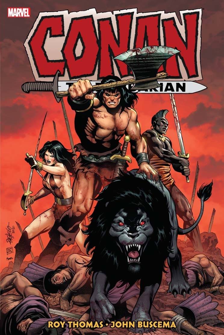 MARVEL PRH Graphic Novel Conan Barbarian Orig Marvel Yrs Omnibus HC Vol 04 9781302917890 JAN201038