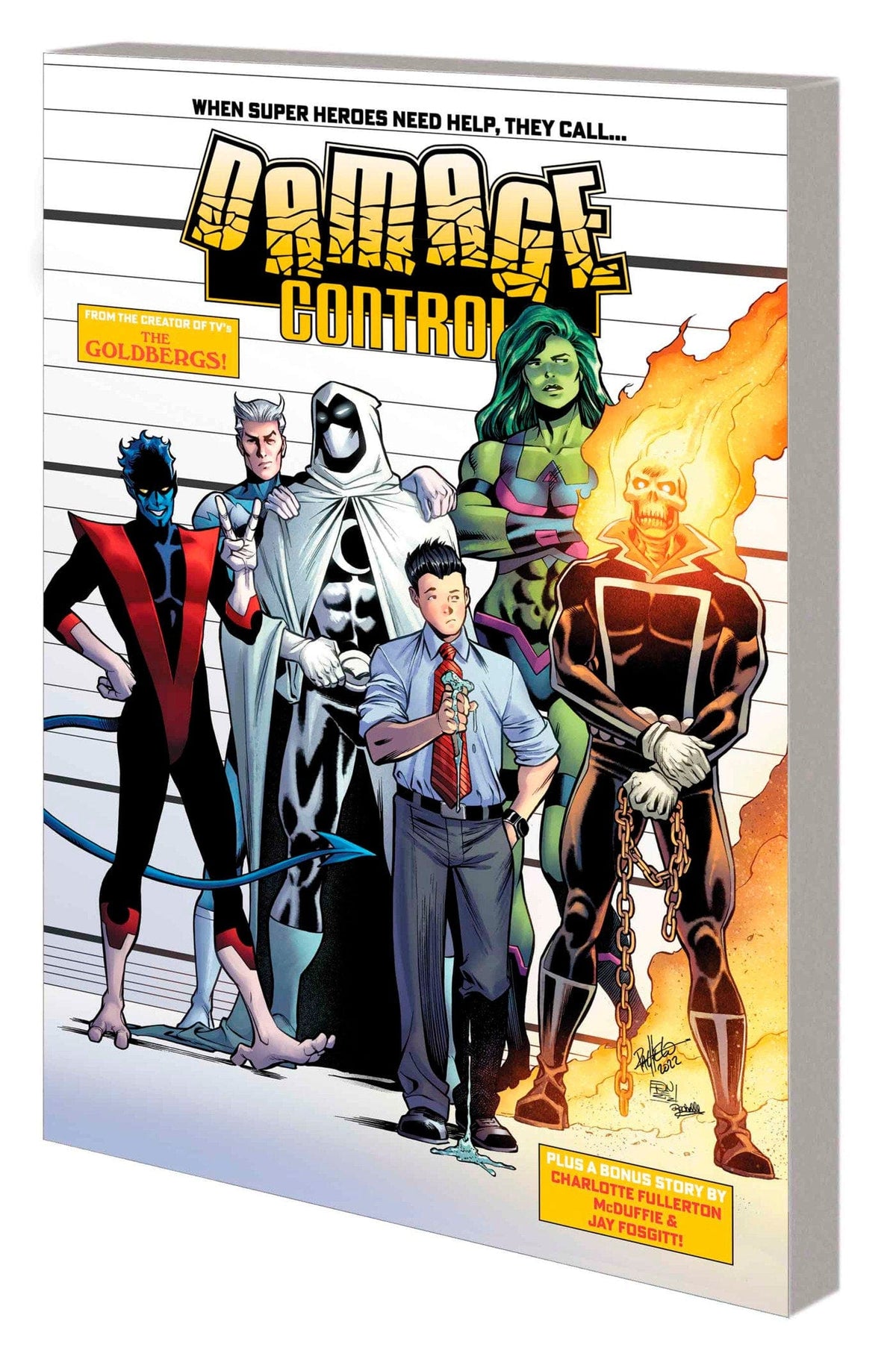 MARVEL PRH Graphic Novel Damage Control TP New Employee Handbook 9781302925017 DEC220831