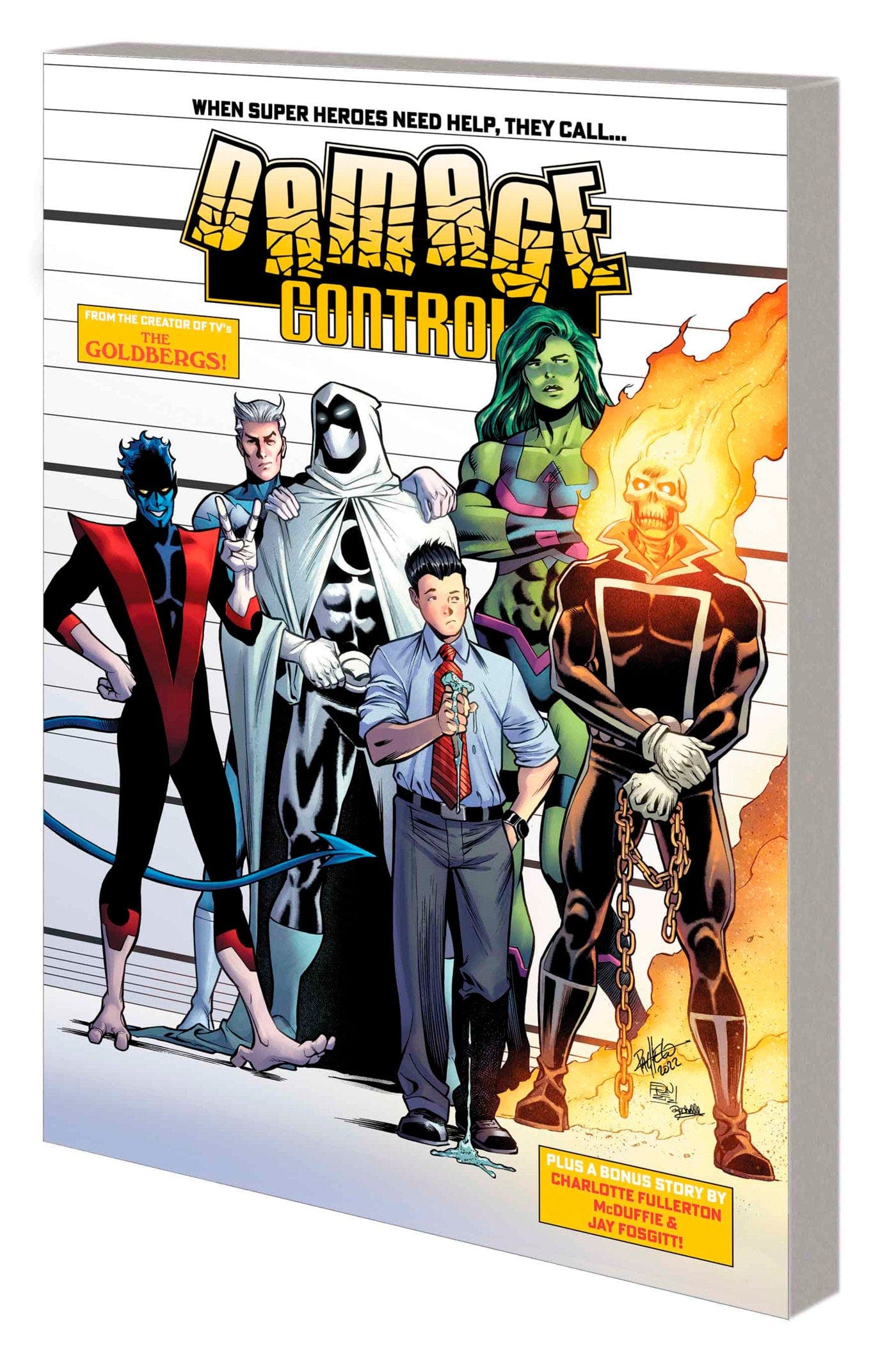 MARVEL PRH Graphic Novel Damage Control TP New Employee Handbook 9781302925017 DEC220831