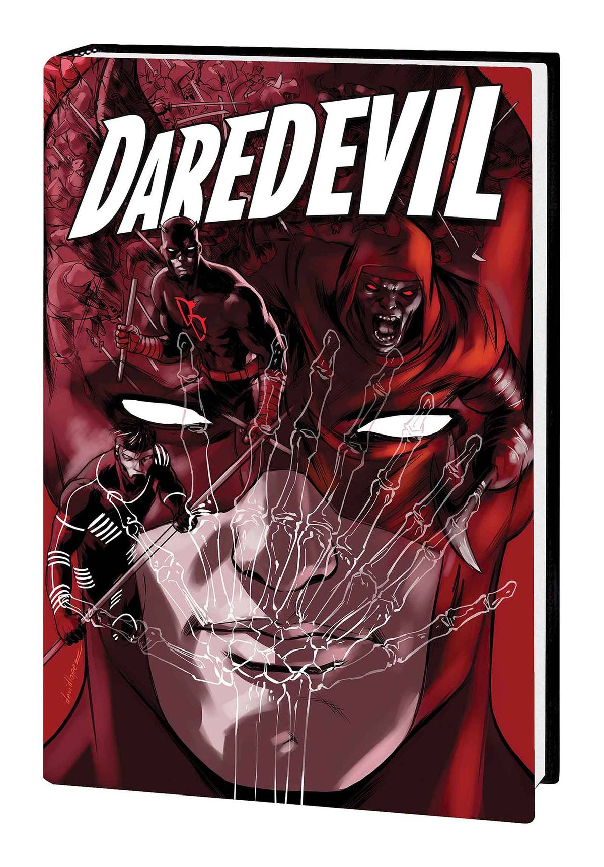 MARVEL PRH Graphic Novel Daredevil By Charles Soule Omnibus HC Lopez DM Var 9781302929664 MAR210686