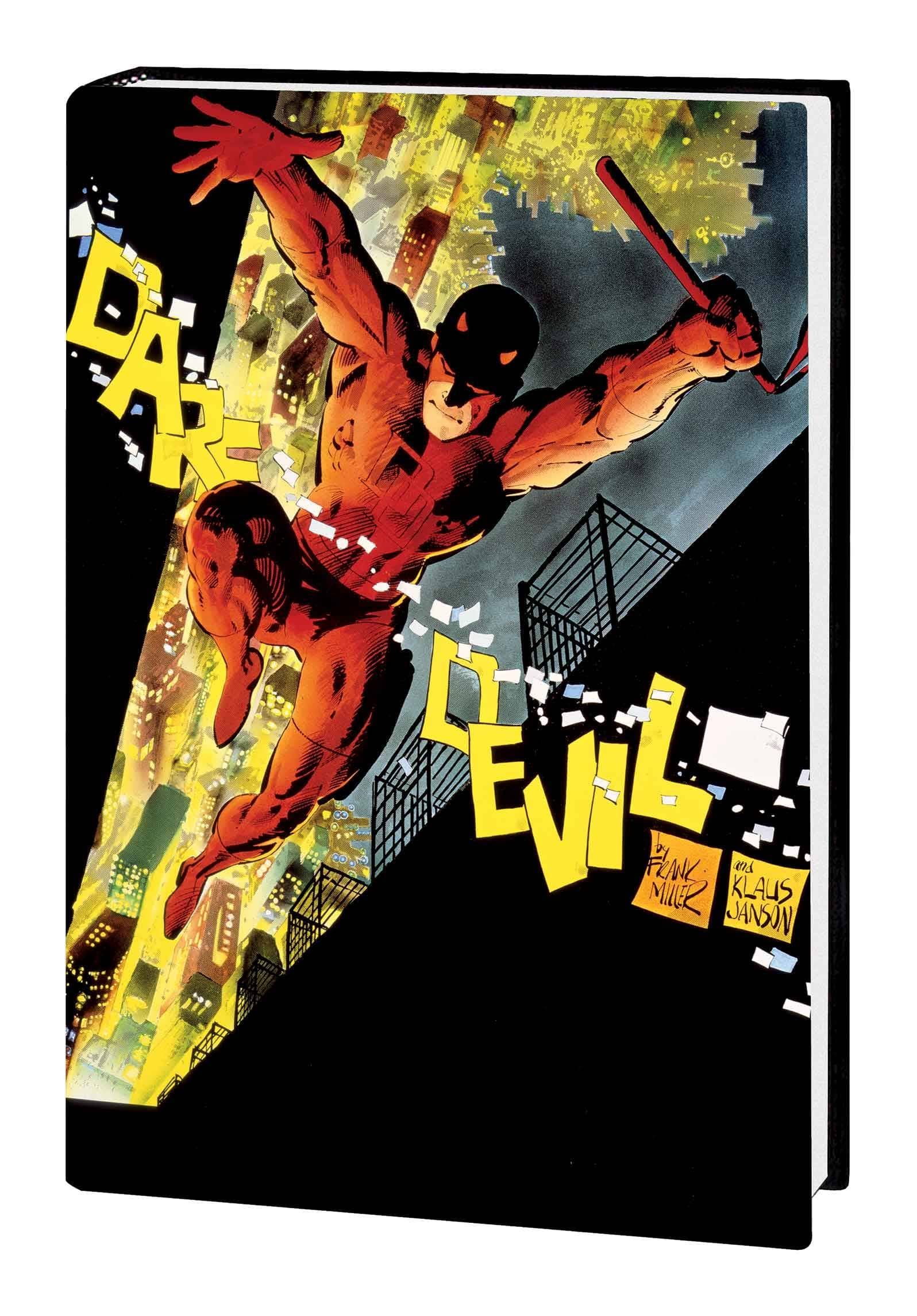 MARVEL PRH Graphic Novel Daredevil By Miller Janson Omnibus HC Poster Cvr 9781302945534 JUN221078