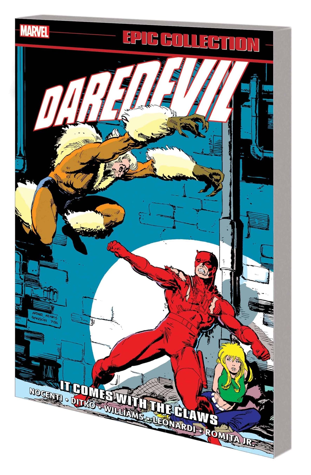 MARVEL PRH Graphic Novel Daredevil Epic Collection TP It Comes With Claws 9781302945947 JUL220985