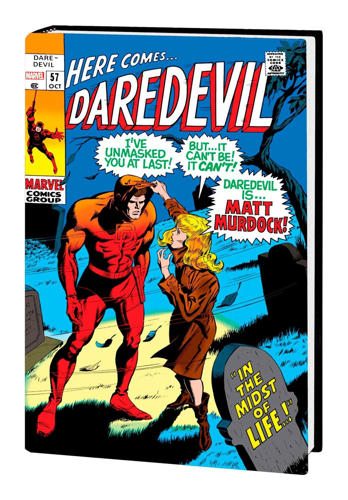 MARVEL PRH Graphic Novel Daredevil Omnibus HC Vol 02 Colan Daredevil Unmasked DM Var 9781302948702 NOV220846