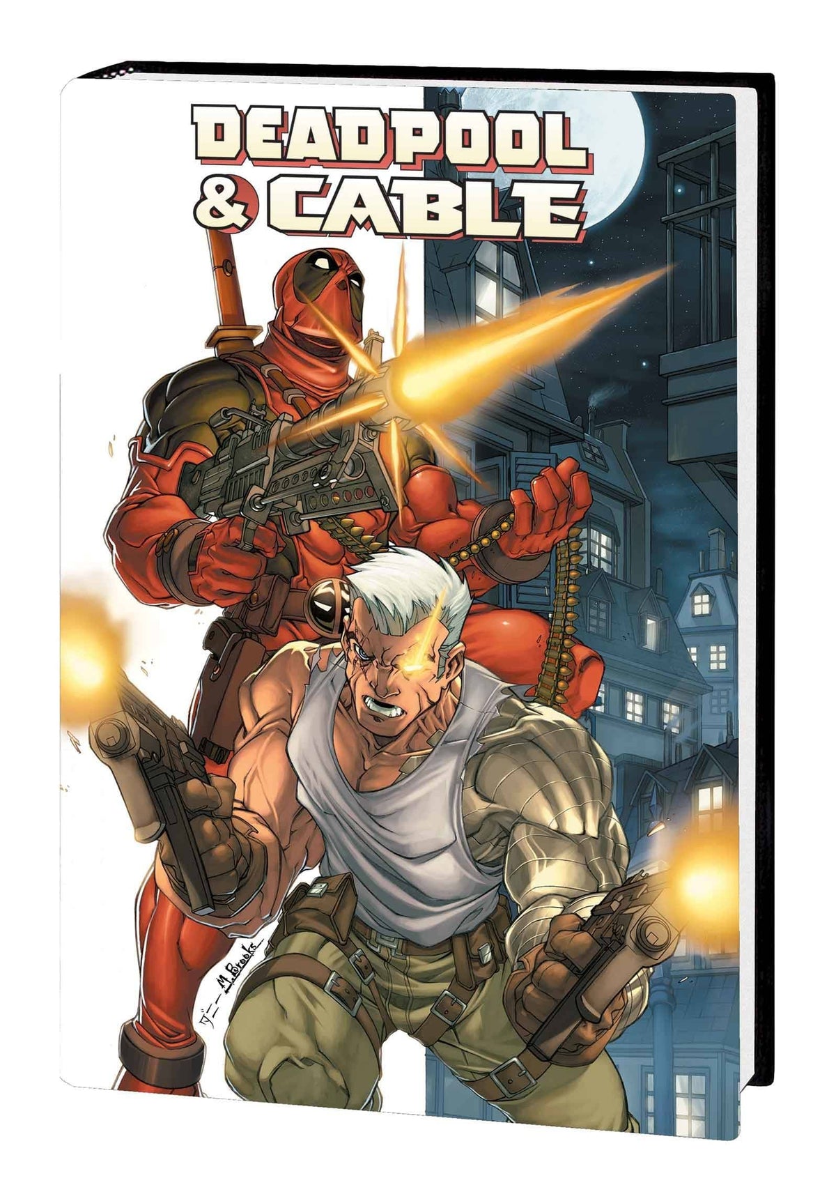MARVEL PRH Graphic Novel Deadpool And Cable Omnibus HC Brooks DM Var New Ptg 9781302949938 OCT221010