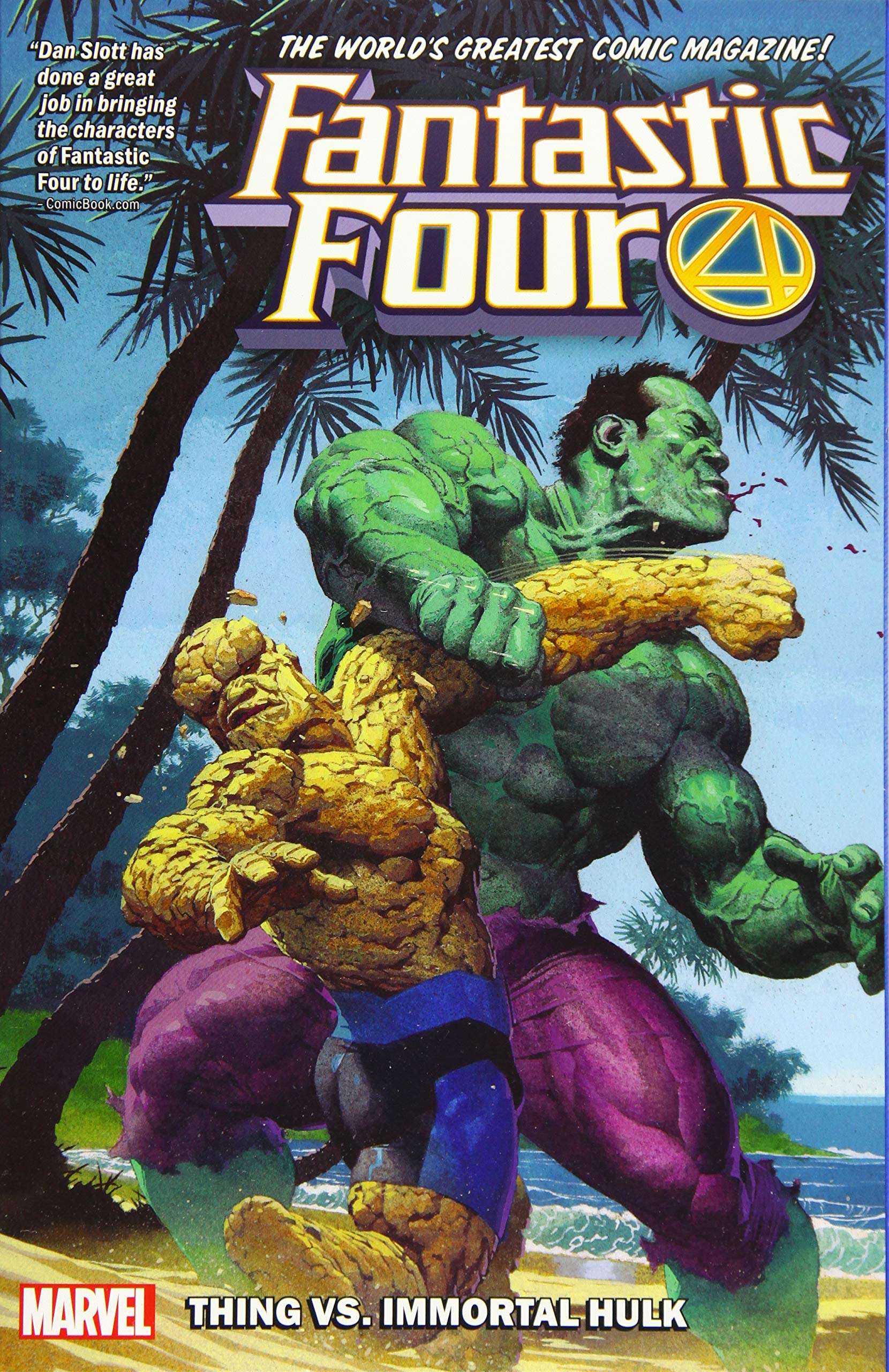 MARVEL PRH Graphic Novel Fantastic Four TP Vol 04 Thing Vs Immortal Hulk 9781302917258 DEC190992