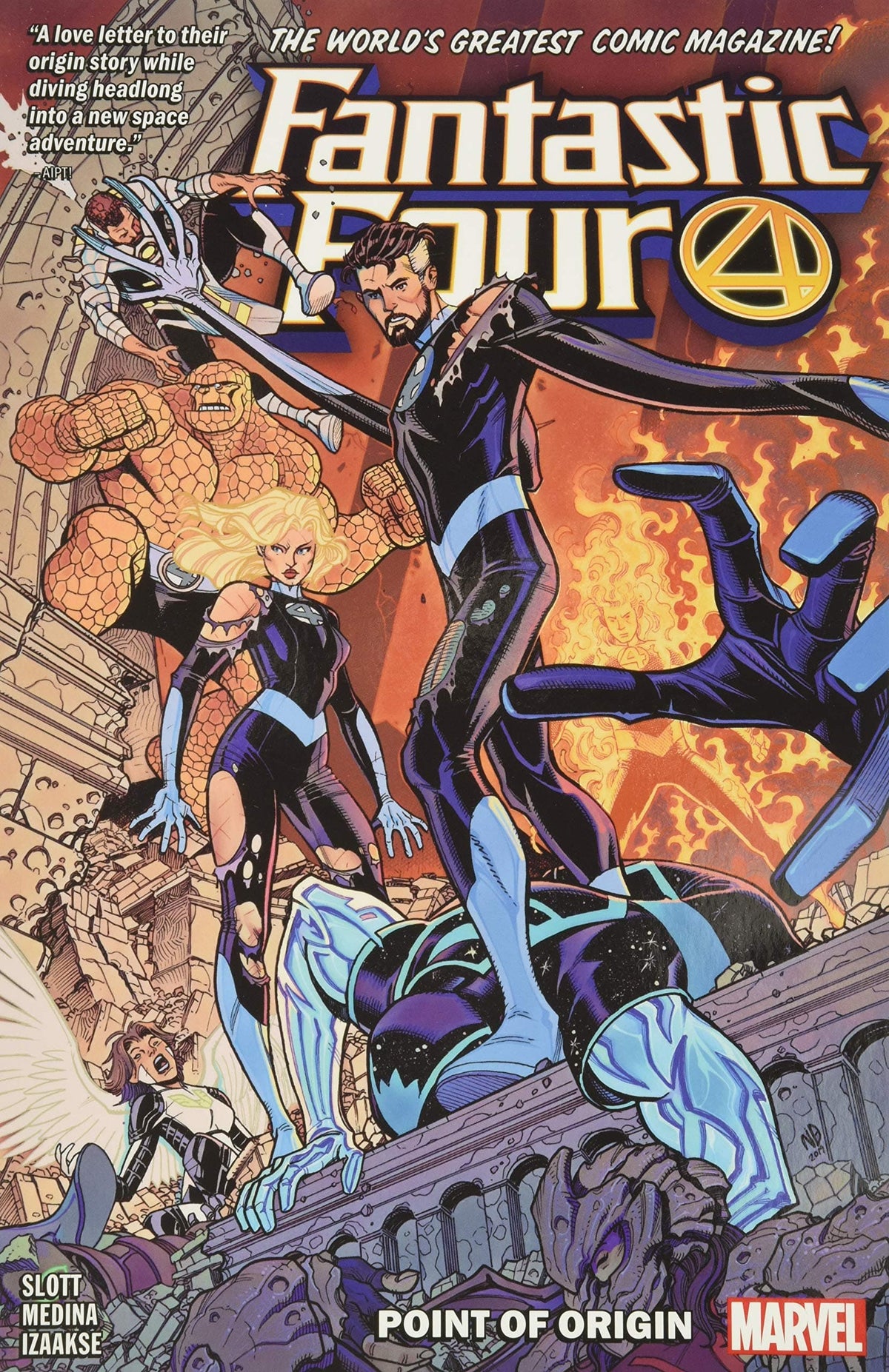 MARVEL PRH Graphic Novel Fantastic Four TP Vol 05 Point Of Origin 9781302920326 MAR201101