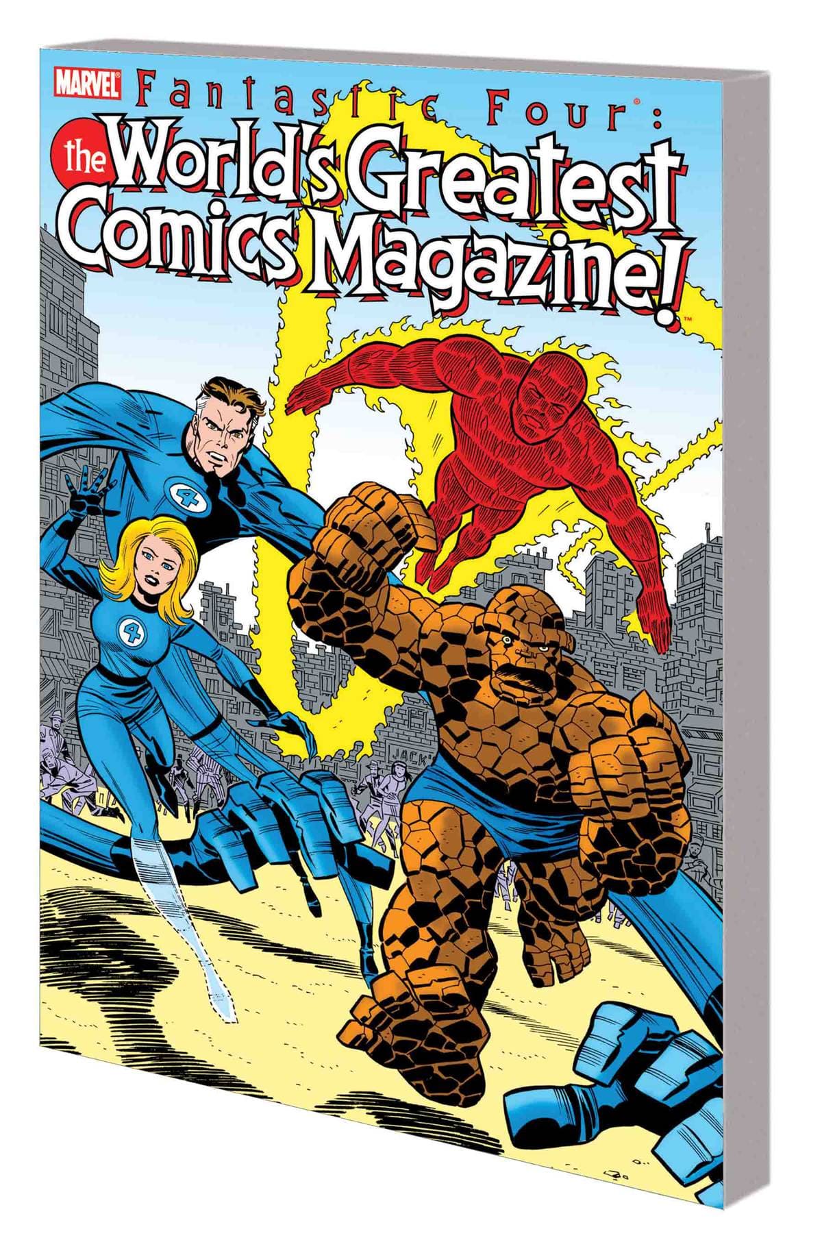 MARVEL PRH Graphic Novel Fantastic Four TP Worlds Greatest Comics Magazine 9781302913373 STL086665