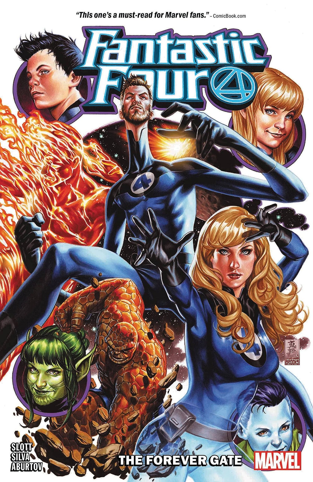 MARVEL PRH Graphic Novel Fantastic Four TP Vol 07 Forever Gate 9781302920487 JAN210741