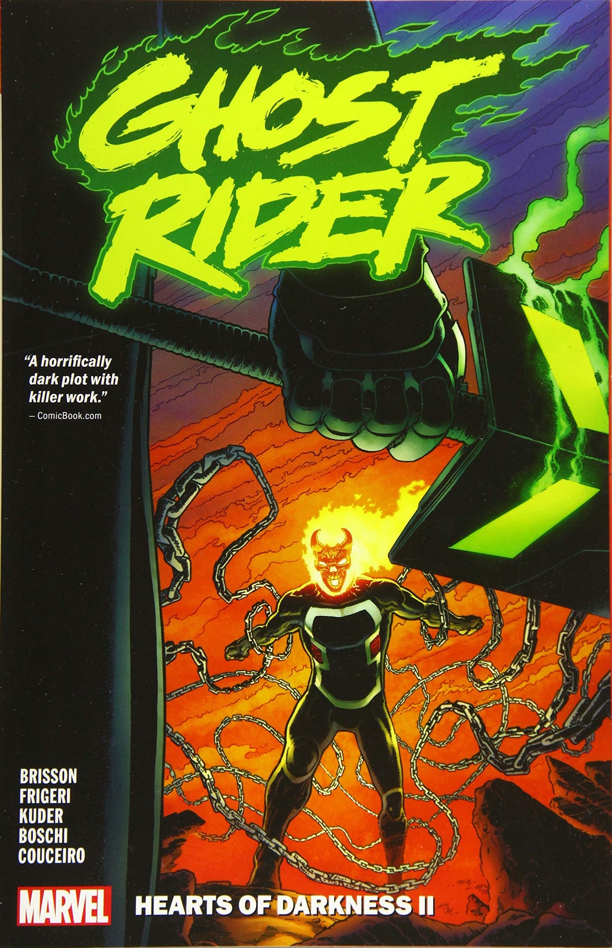 MARVEL PRH Graphic Novel Ghost Rider TP Vol 02 Hearts Of Darkness II 9781302920067 JUN200666