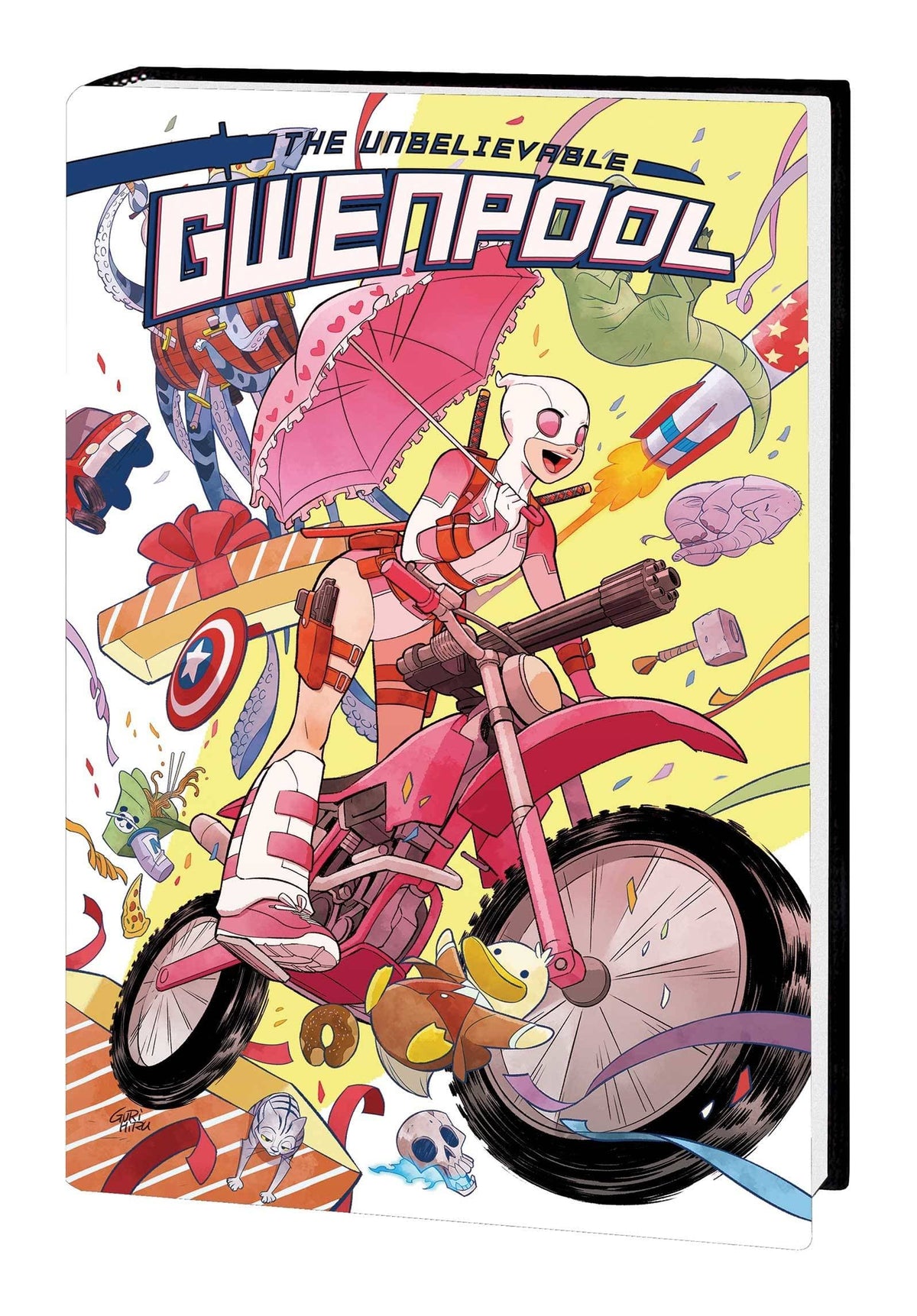 MARVEL PRH Graphic Novel Gwenpool Omnibus HC Gurihiru Cvr 9781302948207 MAY221015
