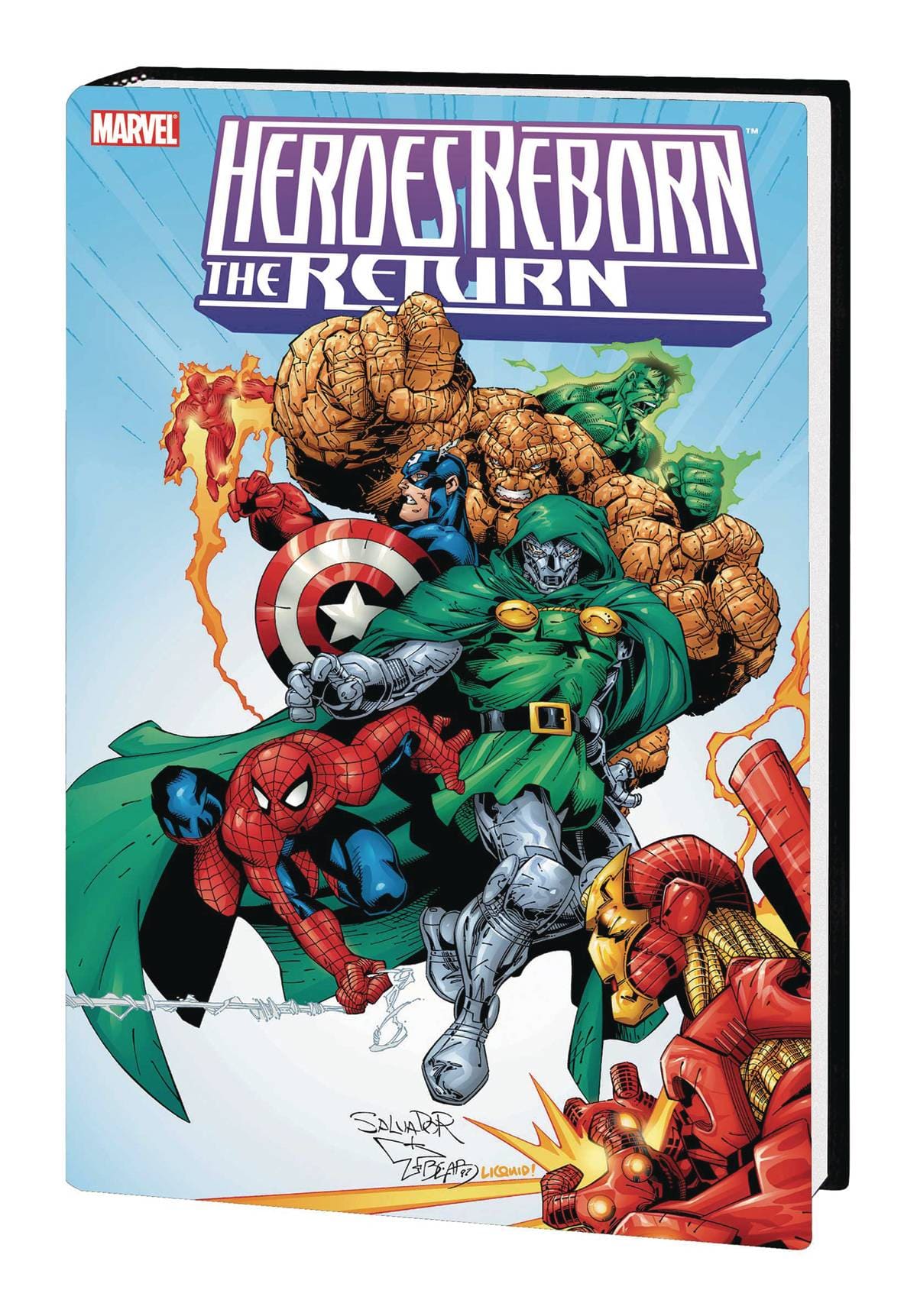 MARVEL PRH Graphic Novel Heroes Reborn Return Omnibus HC 9781302925178 STL148606