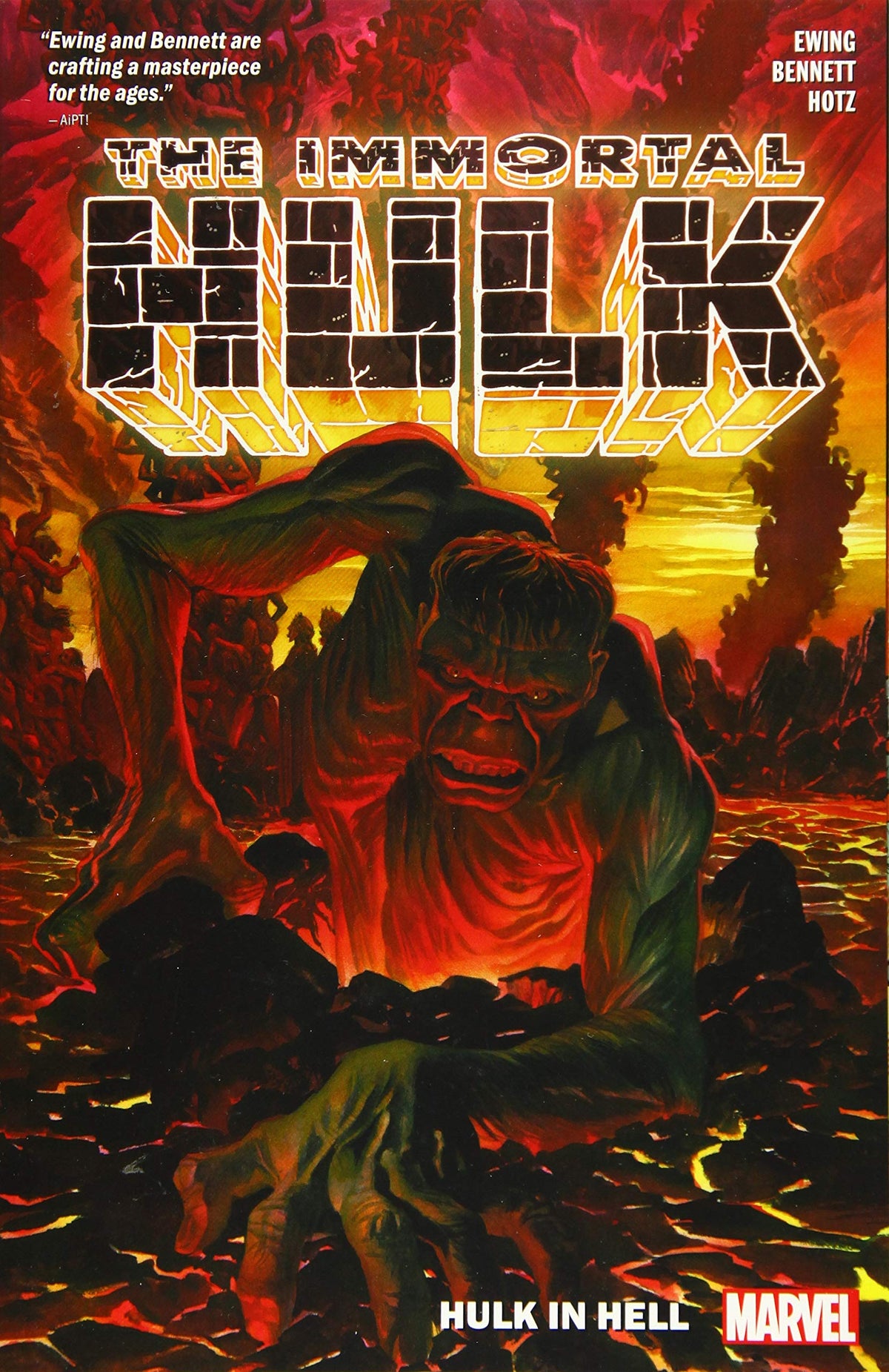MARVEL PRH Graphic Novel Immortal Hulk TP Vol 03 Hulk In Hell 9781302915063 DEC228084