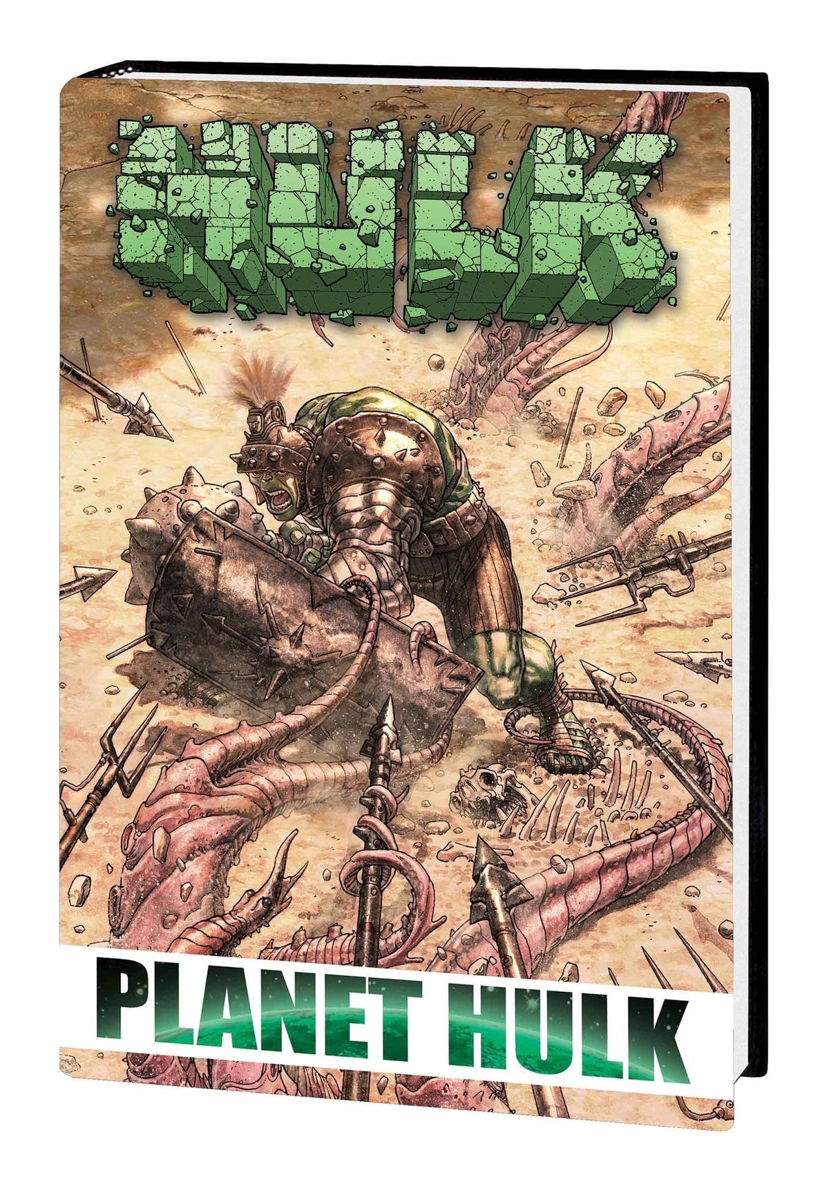 MARVEL PRH Graphic Novel Hulk Planet Hulk Omnibus HC Ladronn Arena DM Var New Ptg 9781302949693 AUG220978