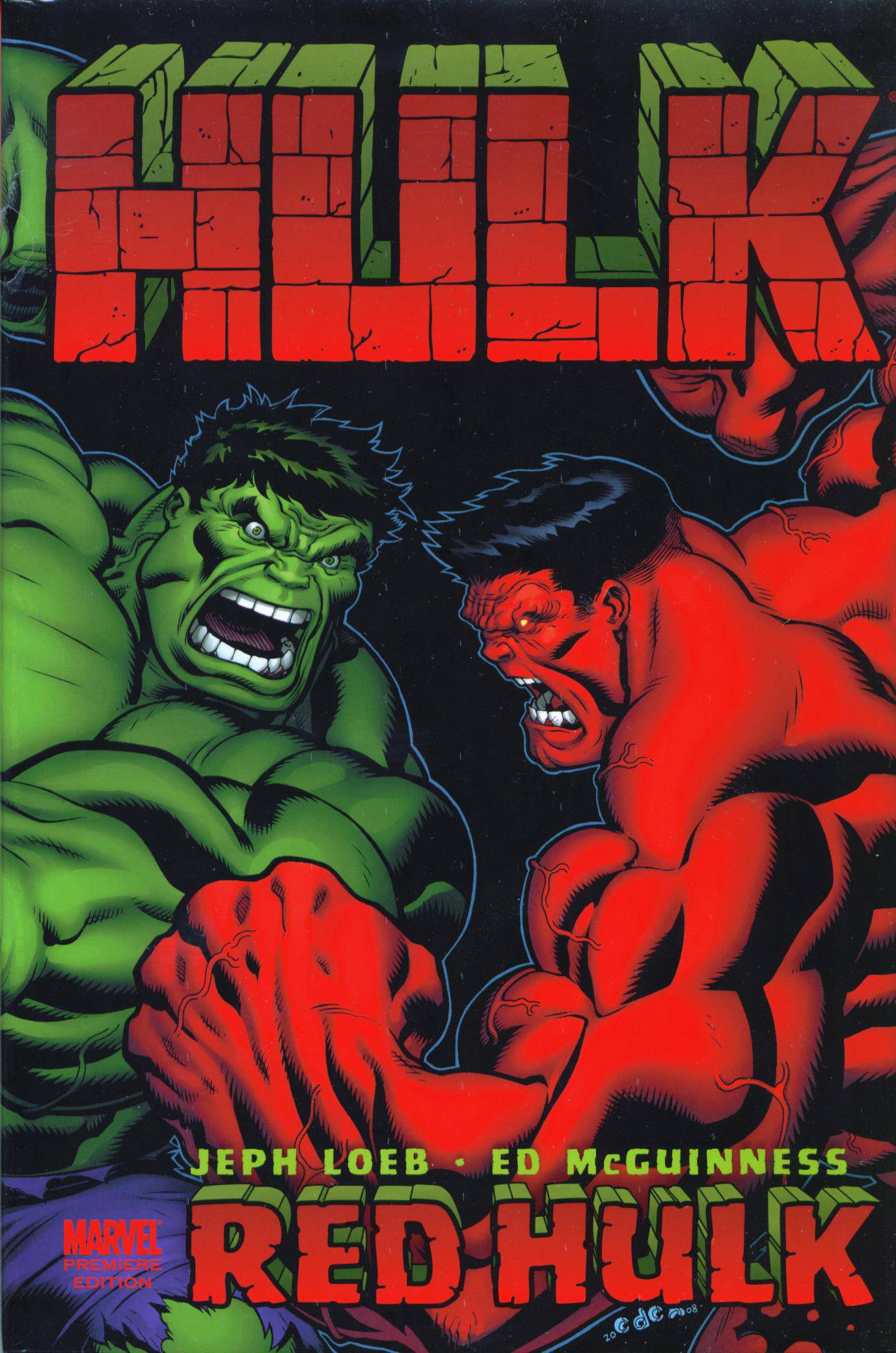 Hulk Prem HC Vol 01 Red Hulk
