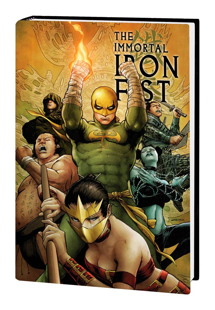 MARVEL PRH Graphic Novel Immortal Iron Fist Immortal Weapons Omnibus HC Vol 01 DM Var 9781302946388 FEB221045