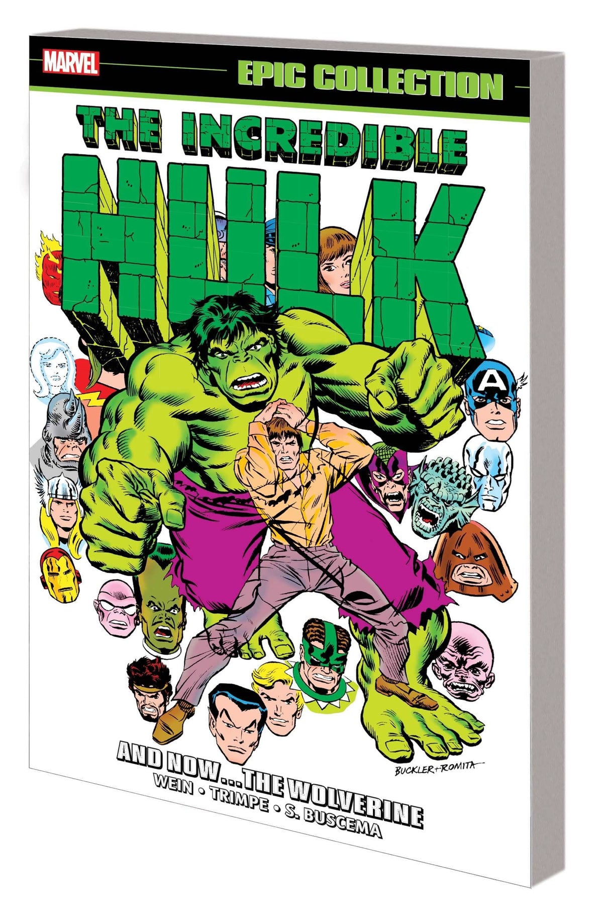 MARVEL PRH Graphic Novel Incredible Hulk Epic Collection TP And Now Wolverine 9781302933609 JUL220969