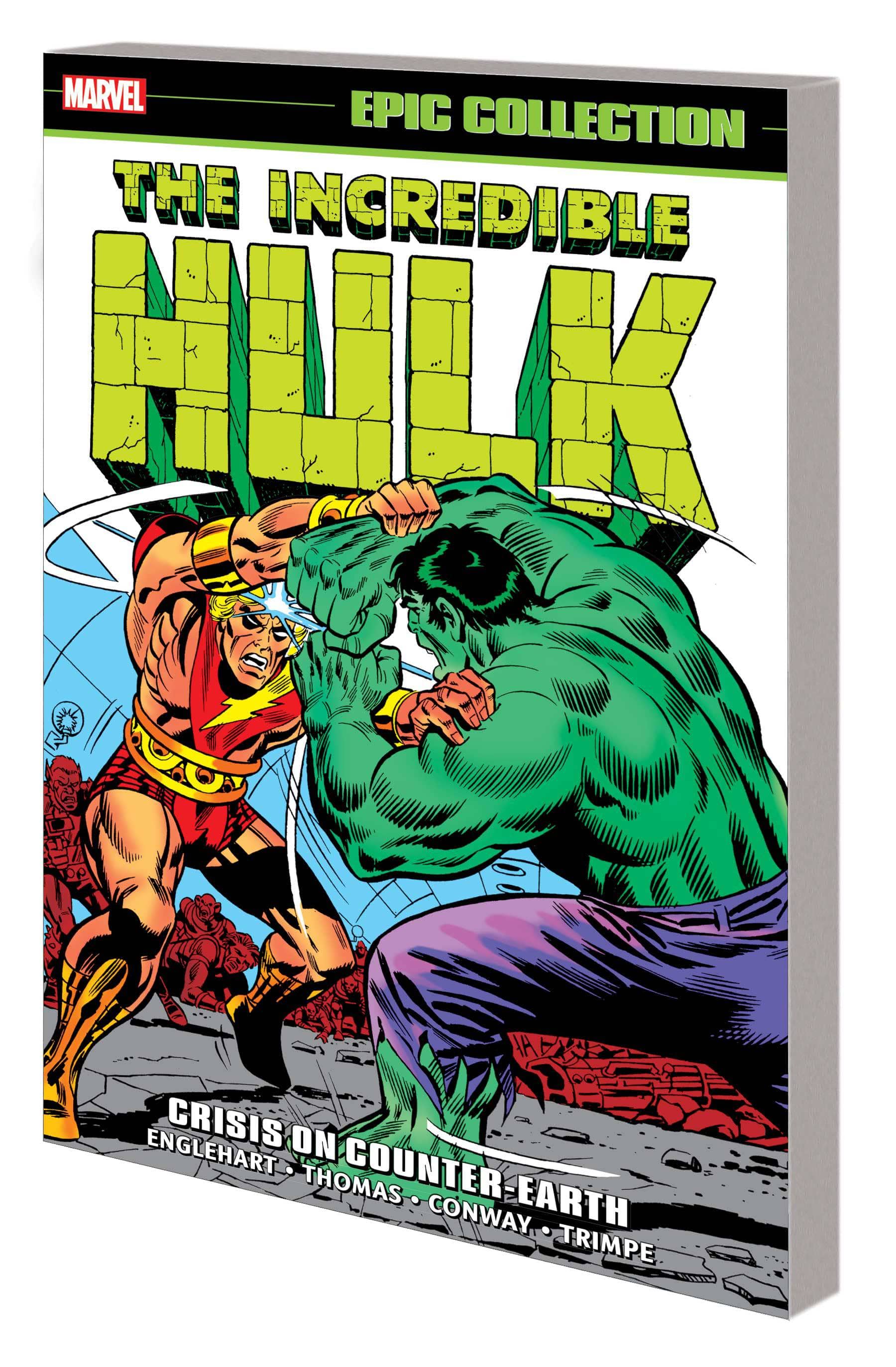 Hulk Counter MARVEL PRH Graphic Novel Incredible Hulk Epic Collection TP Crisis ...