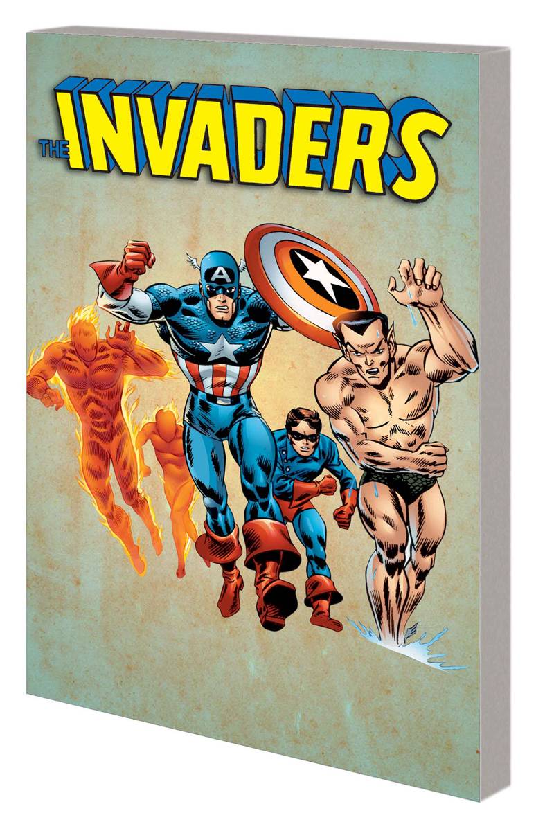 MARVEL PRH Graphic Novel Invaders Classic TP Vol 01 Complete Collection 9780785190578 STK639671