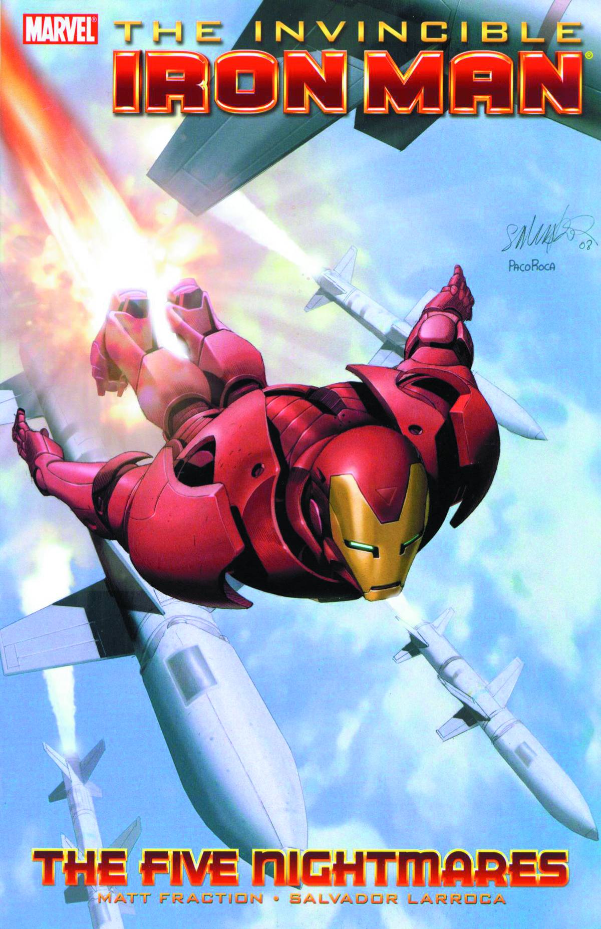 MARVEL PRH Graphic Novel Invincible Iron Man TP Vol 01 Five Nightmares DM ED 02 9780785139331 DEC082453