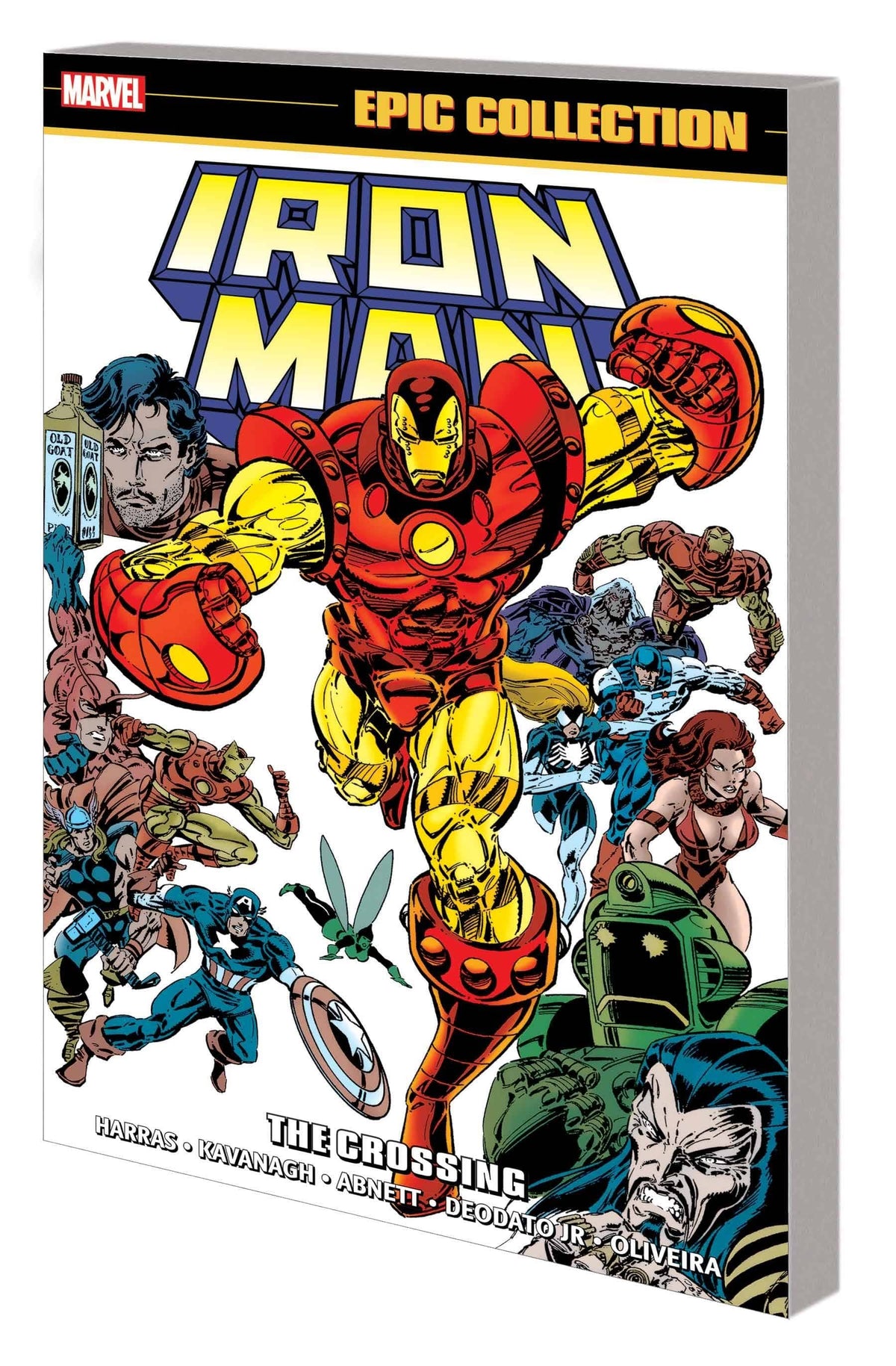 MARVEL PRH Graphic Novel Iron Man Epic Collection TP Crossing 9781302951597 FEB230944