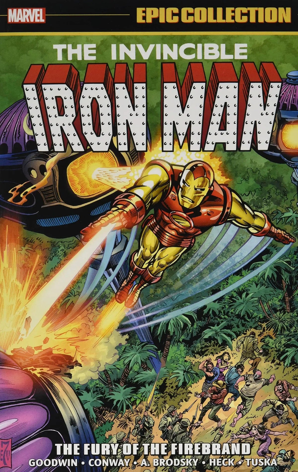 MARVEL PRH Graphic Novel Iron Man Epic Collection TP Fury Of Firebrand 9781302922078 JUN200672