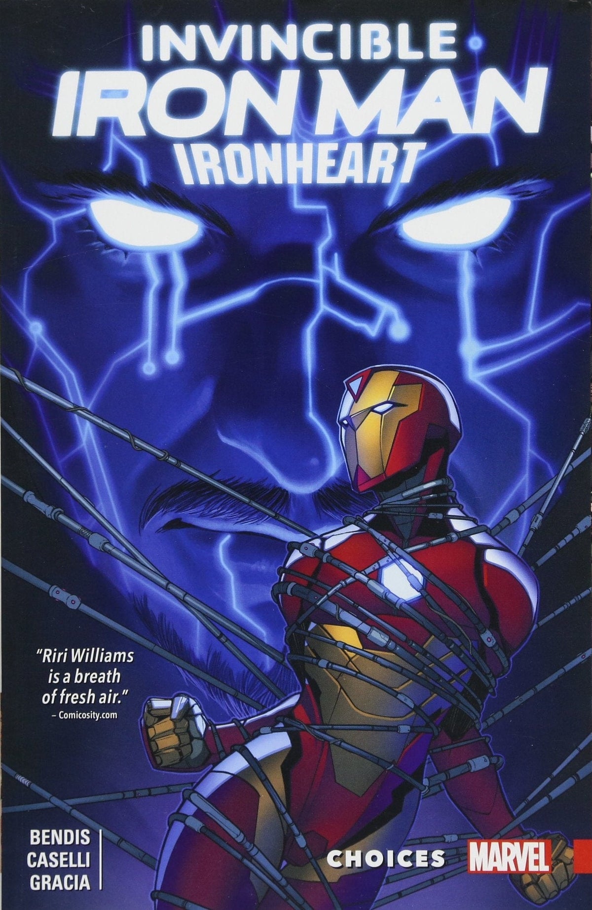 MARVEL PRH Graphic Novel Invincible Iron Man Ironheart TP Vol 02 Choices 9781302906740 MAR181001